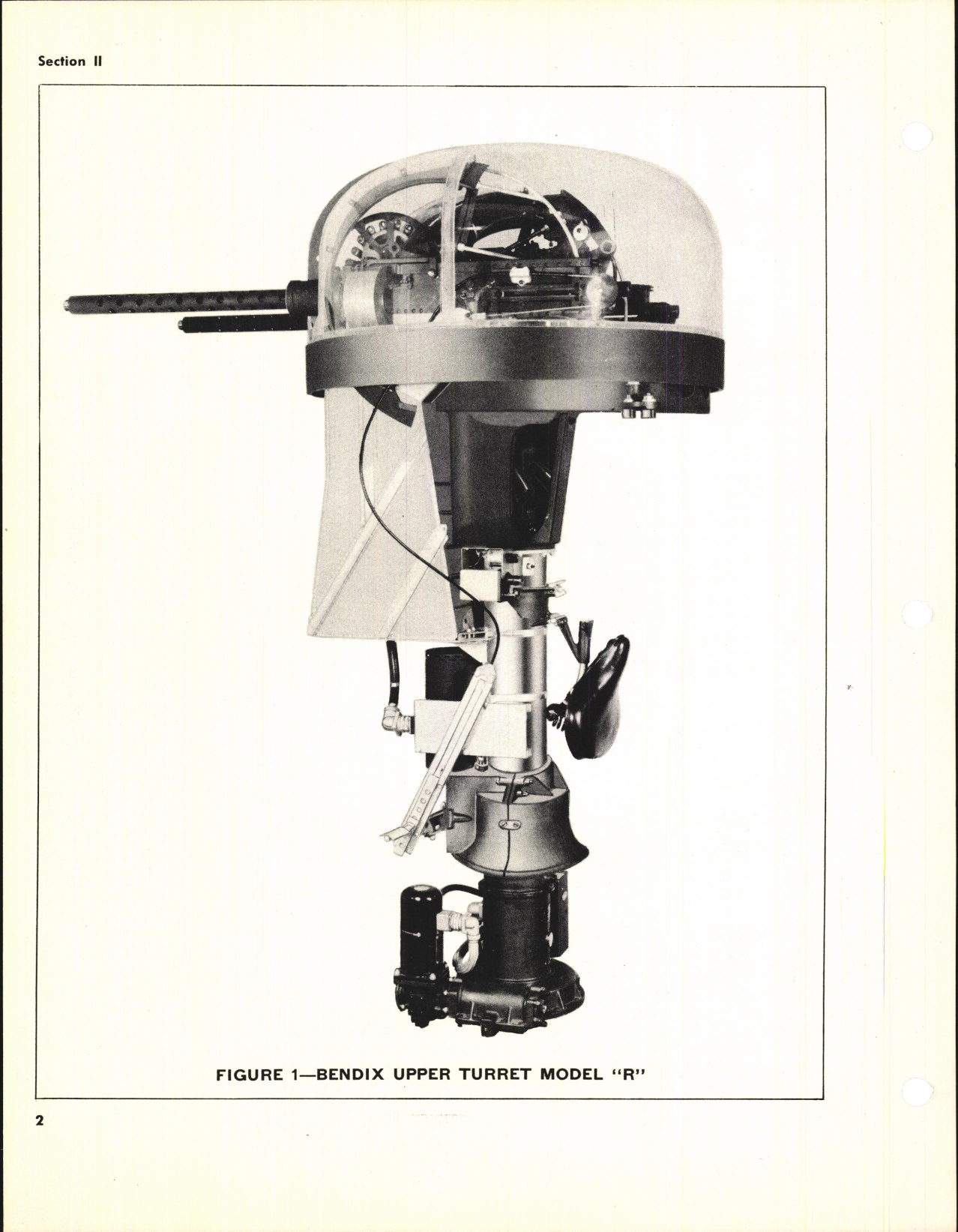 Sample page 6 from AirCorps Library document: Operation & Service Manual for the Electric Power Operated Bendix Upper Turret Model 