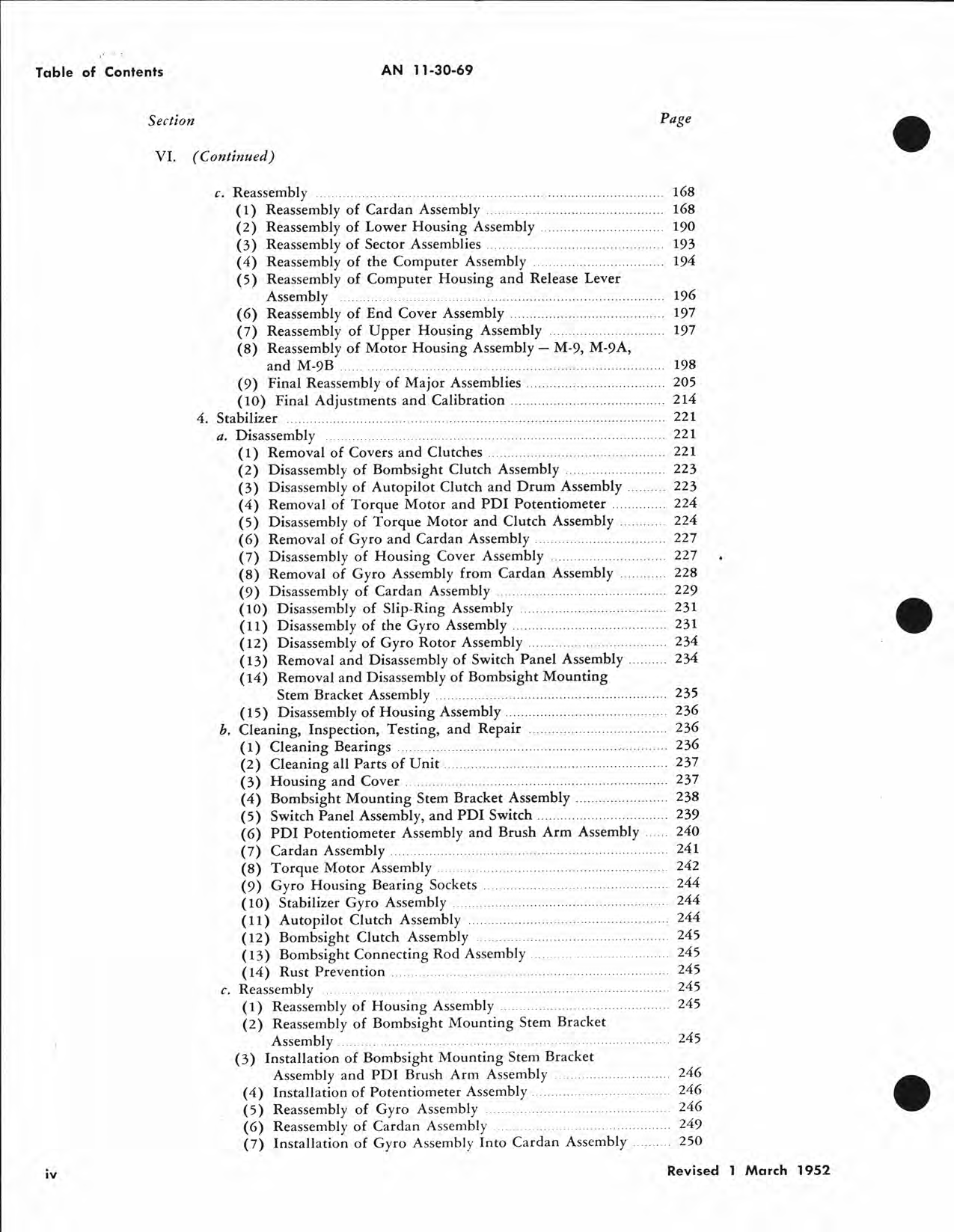 Sample page 6 from AirCorps Library document: Operation, Service, & Overhaul Instructions for Type M-9 Bombsight