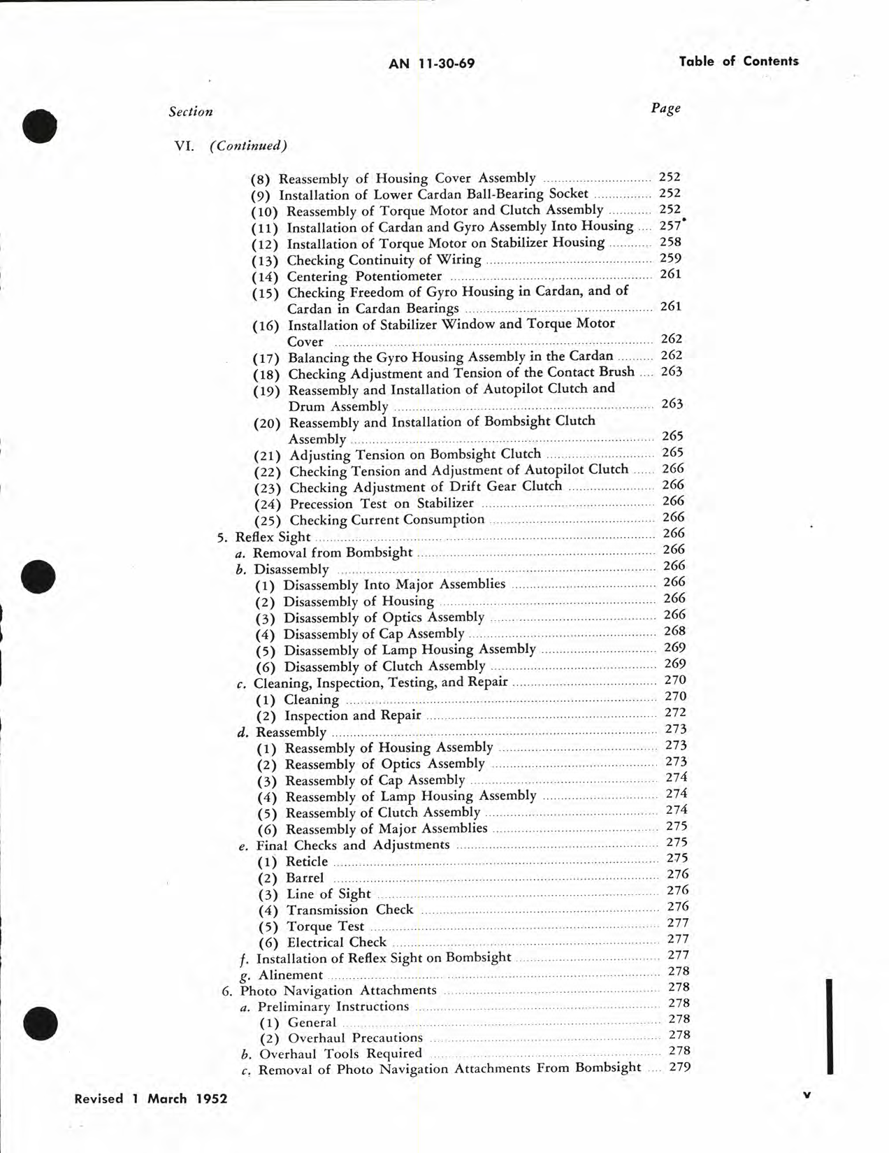 Sample page 7 from AirCorps Library document: Operation, Service, & Overhaul Instructions for Type M-9 Bombsight