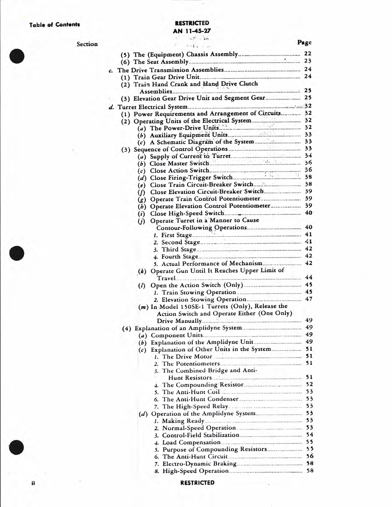 Sample page 5 from AirCorps Library document: Handbook of Instructions with Parts Catalog for Turret Models Grumman 150SE-1 and 150SE-2