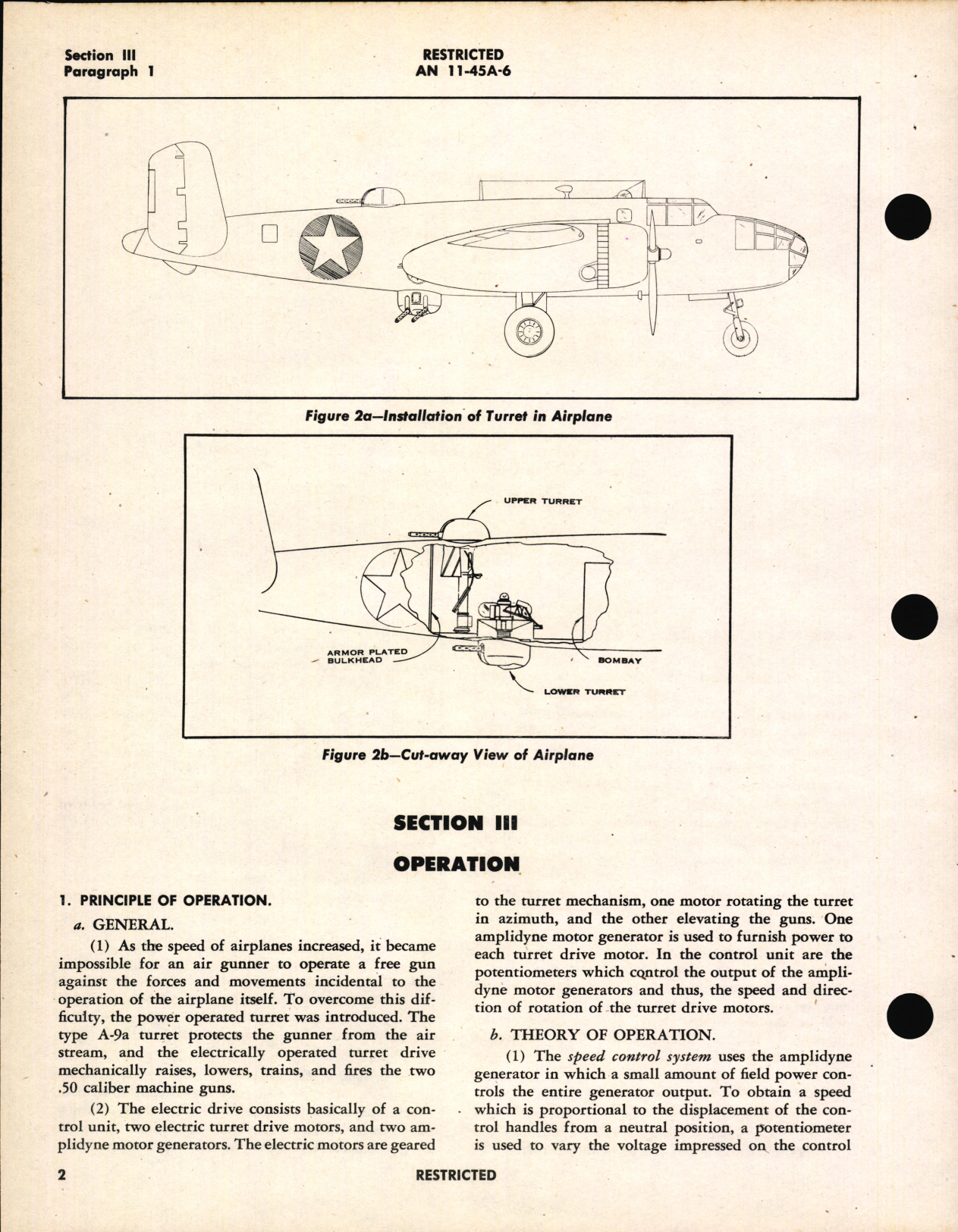 Sample page 6 from AirCorps Library document: Overhaul Instructions for Upper Turret Type A-9A, Navy Model 250CE-3