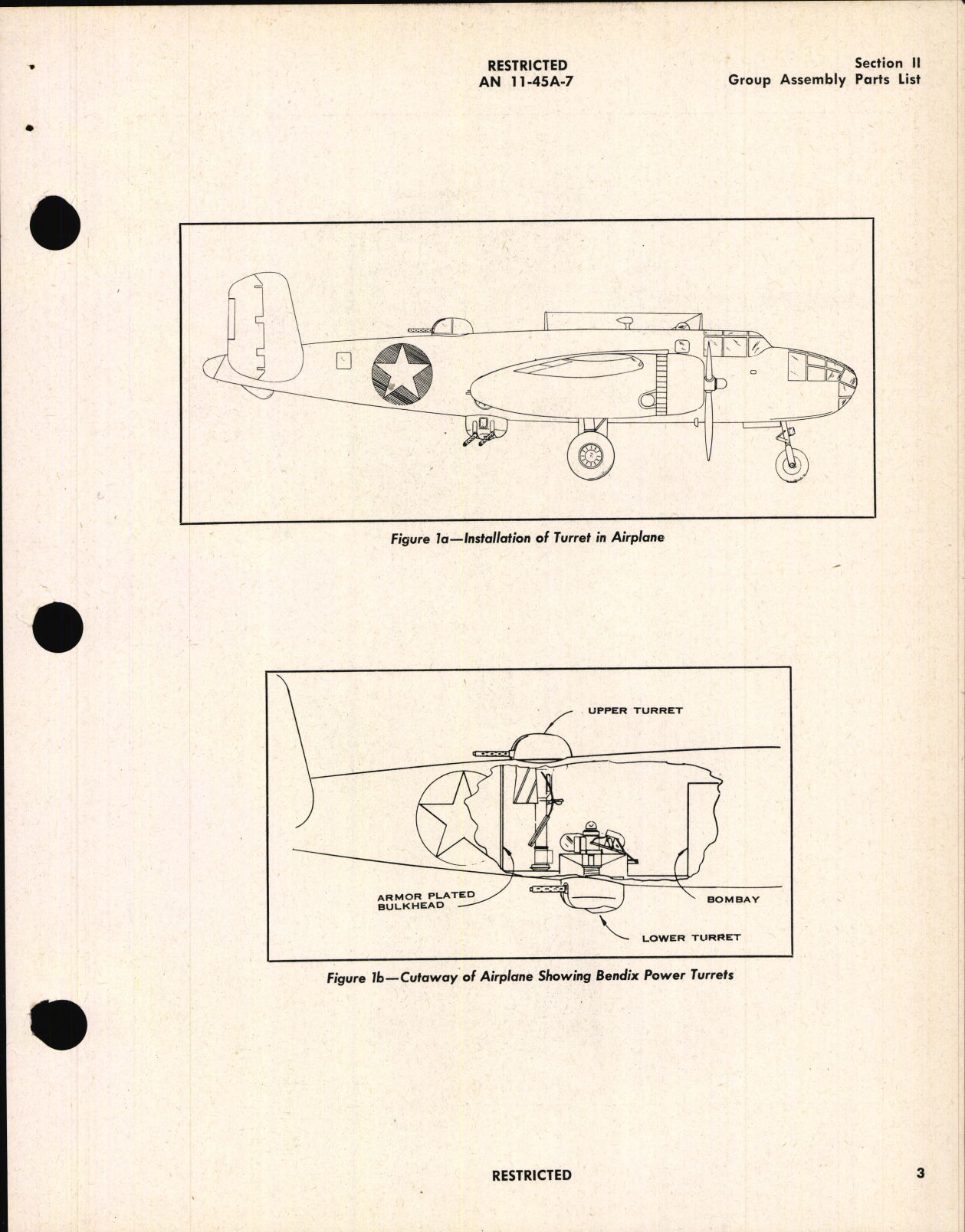 Sample page 5 from AirCorps Library document: Turret Parts Catalog for Type A-9A, Navy Model 250CE-3