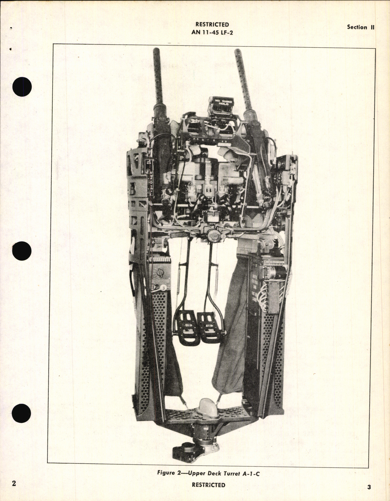 Sample page 7 from AirCorps Library document: Operation, Service, & Overhaul Instructions for Upper Deck Turret Type A-1C