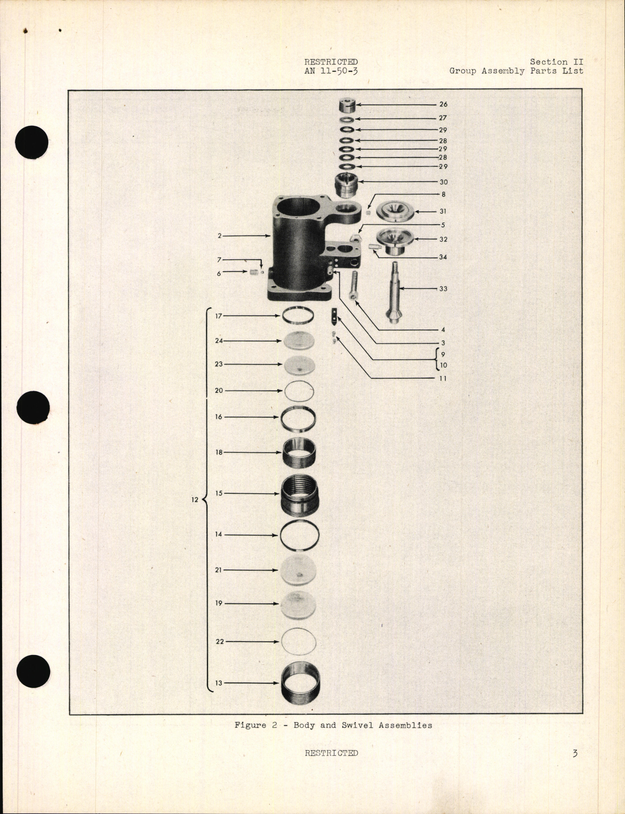 Sample page 5 from AirCorps Library document: Parts Catalog for Torpedo Director Army Model Type B-2