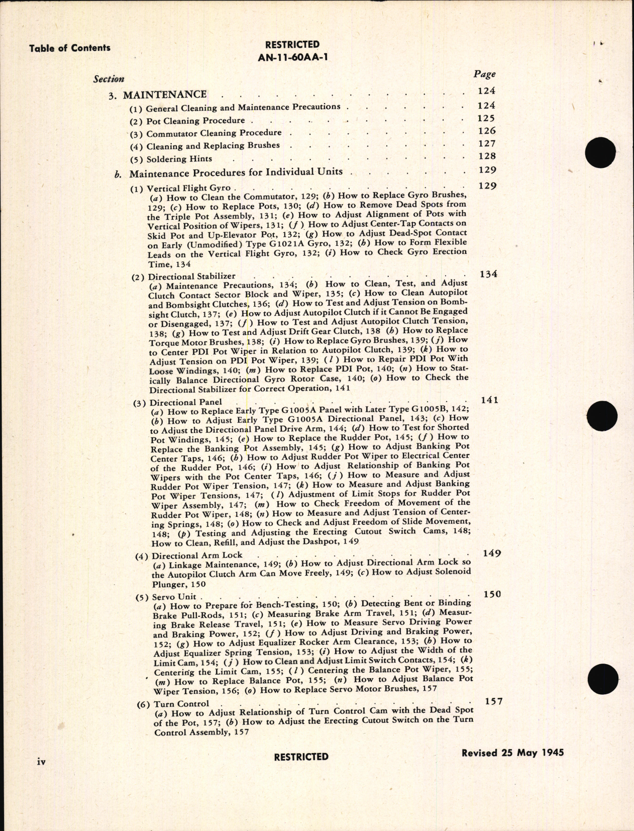 Sample page 6 from AirCorps Library document: Operation and Service Instructions for Automatic Pilot Type C-1