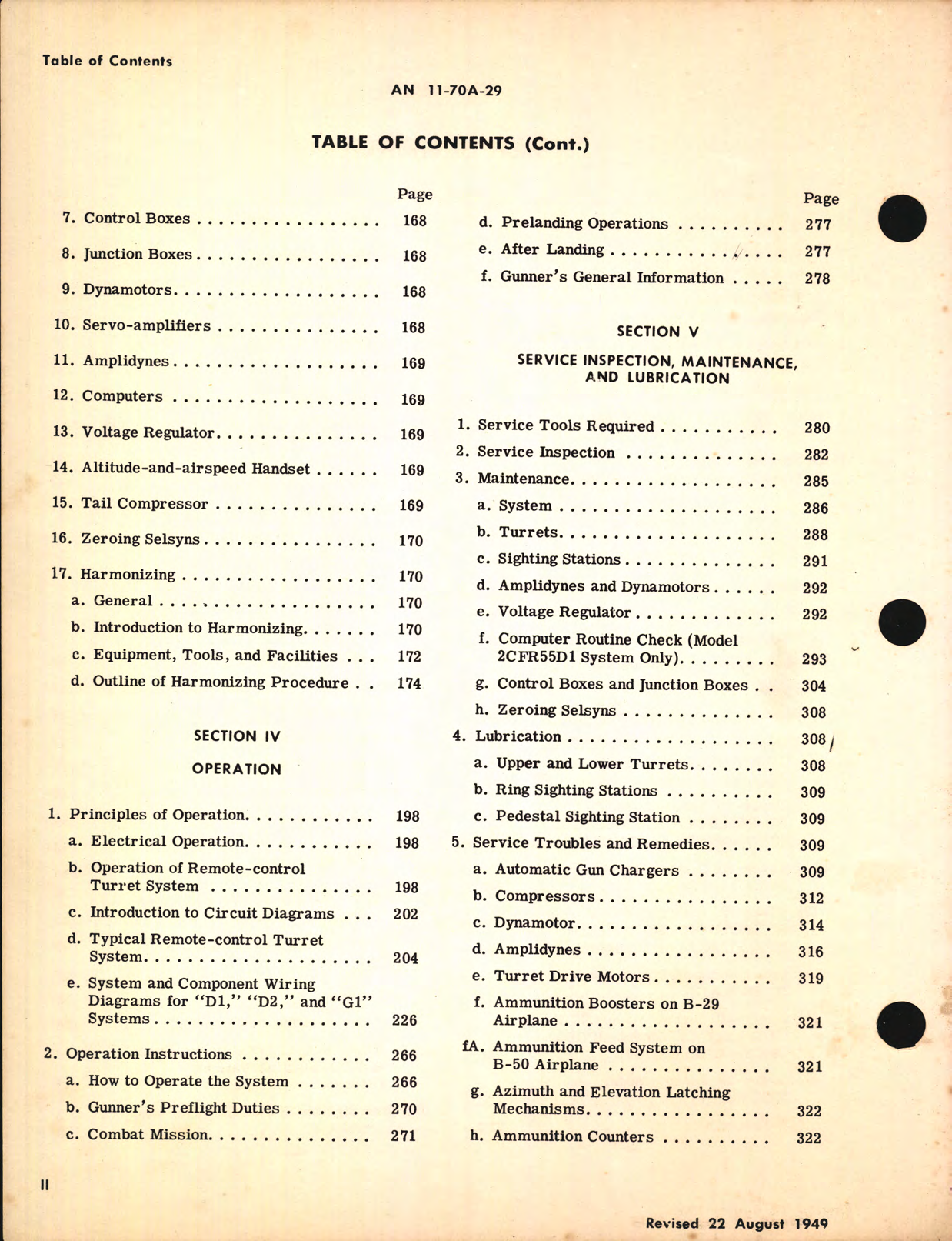 Sample page 6 from AirCorps Library document: Operation and Service Instructions for Remote Control Turret System