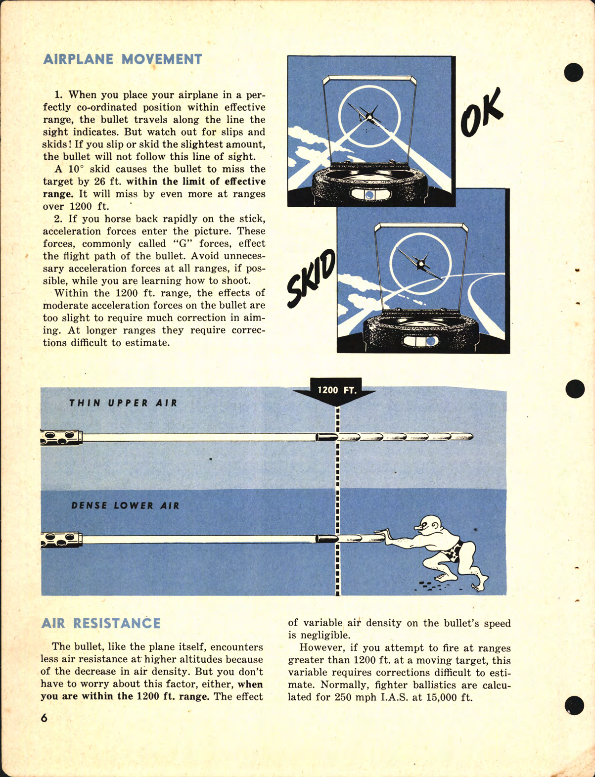 Sample page 6 from AirCorps Library document: Fighter Gunnery