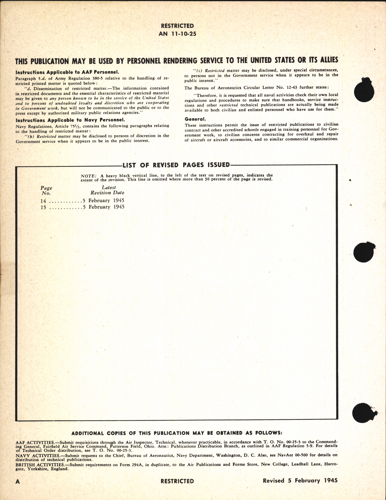 Sample page 4 from AirCorps Library document: Handbook of Instructions with Parts Catalog for Single Adapters for Caliber .50 Machine Guns Types E-11 and E-13