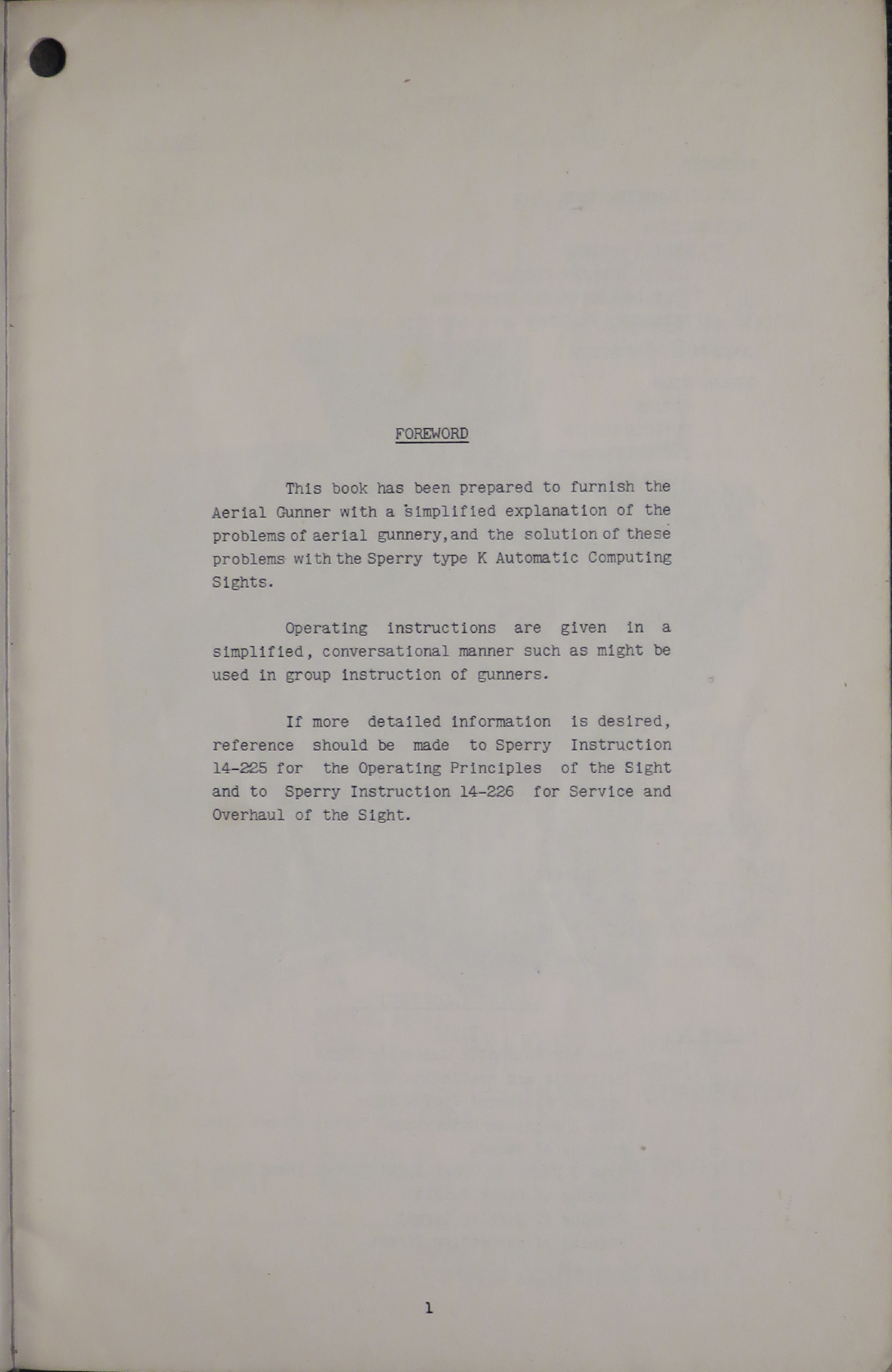 Sample page 5 from AirCorps Library document: Automatic Computing Sights - Sperry Type K (.50 Caliber)