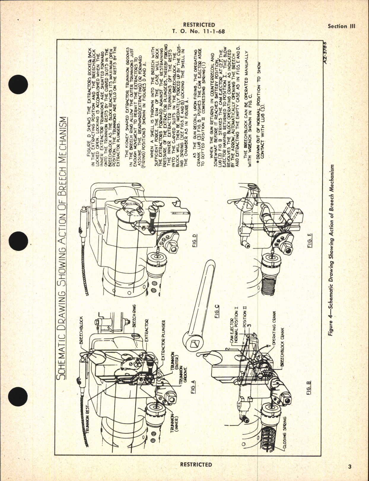 Sample page 7 from AirCorps Library document: Handbook of Instructions with Parts Catalog for 75-MM Aircraft Gun, AN-M5 (T13E1) and AN-M9 (T13E2)