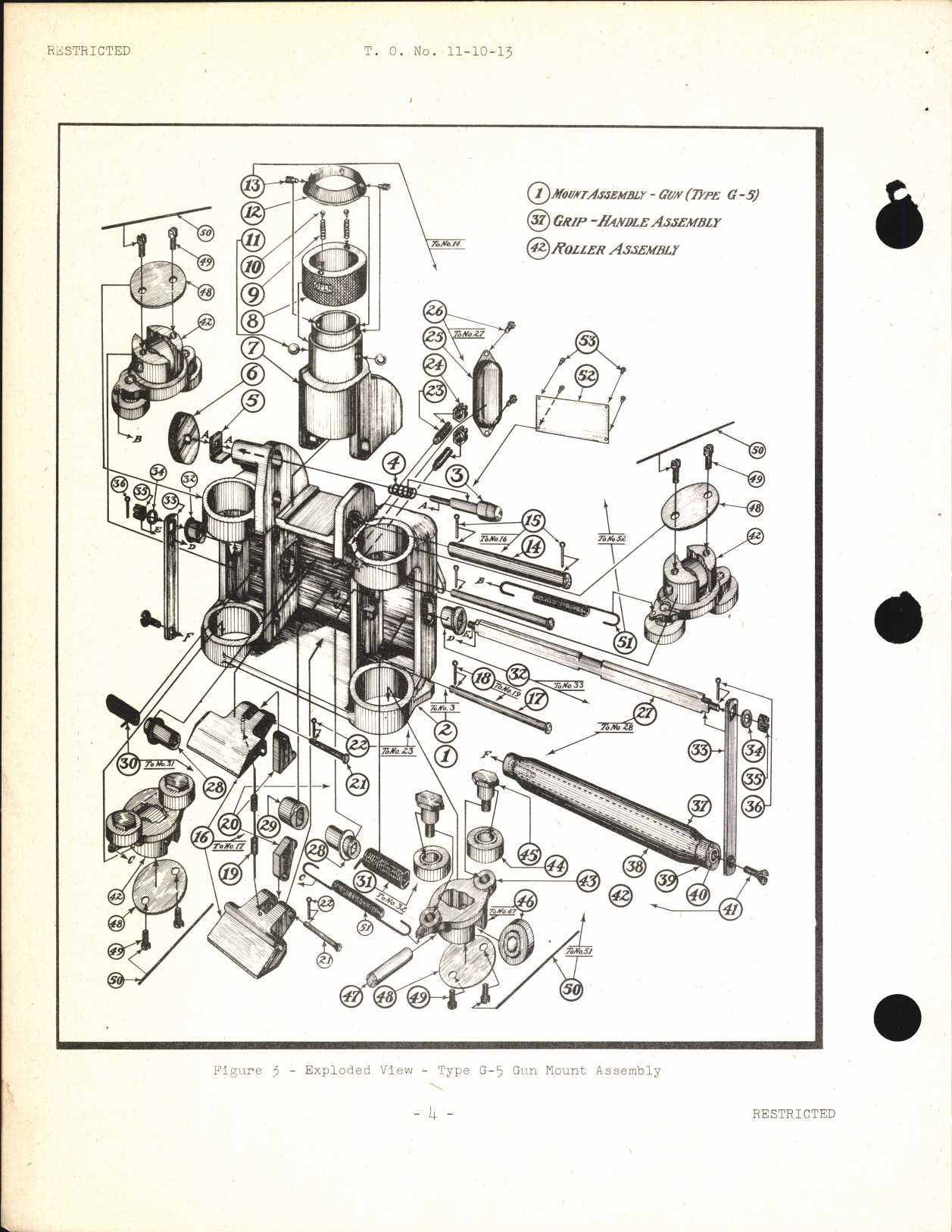 Sample page 8 from AirCorps Library document: Handbook of Instructions with Parts Catalog for Type G-5 Gun Mounts
