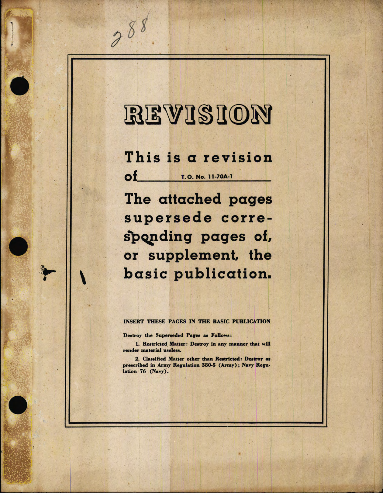 Sample page 1 from AirCorps Library document: Operation and Service Instructions for the Central Station Fire Control System Model 2CFR55B1