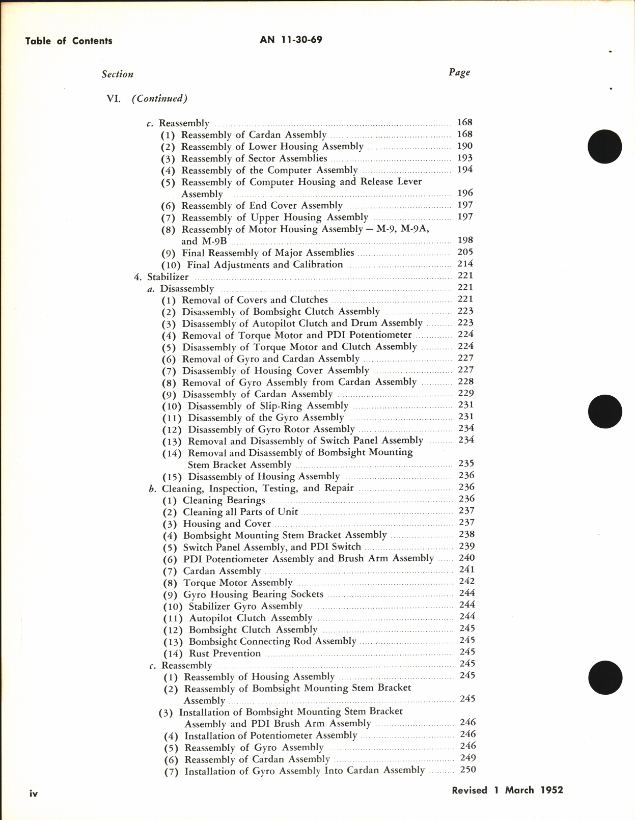 Sample page 6 from AirCorps Library document: Operation, Service, & Overhaul Instructions for Type M-9 Bombsight