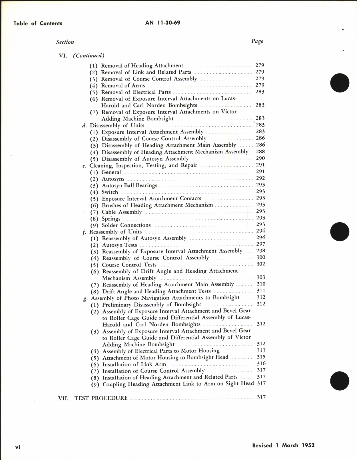 Sample page 8 from AirCorps Library document: Operation, Service, & Overhaul Instructions for Type M-9 Bombsight