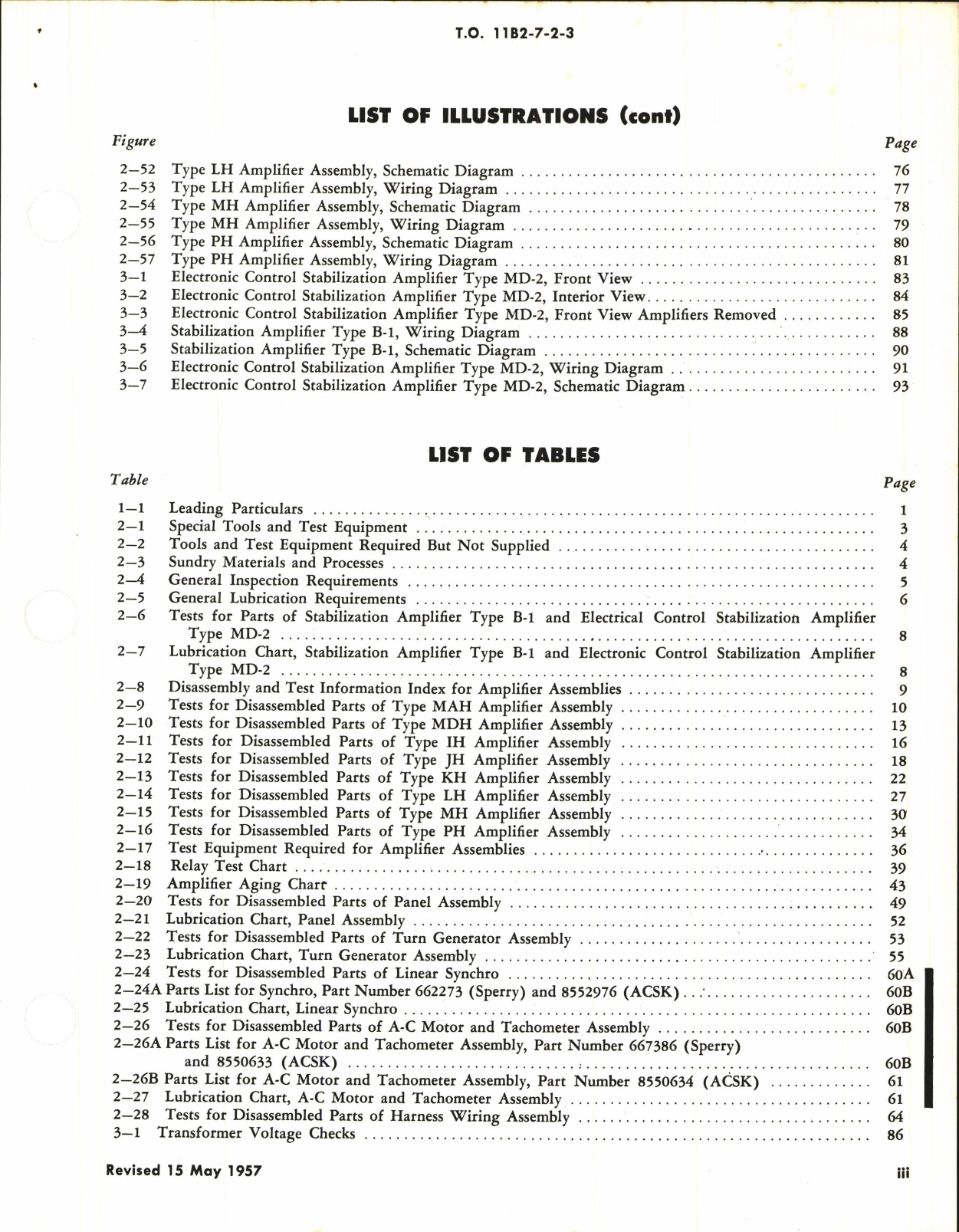 Sample page 5 from AirCorps Library document: Overhaul Instructions for Stabilization Amplifier Type B-1 and Electronic Control Stabilization Amplifier Type MD-2