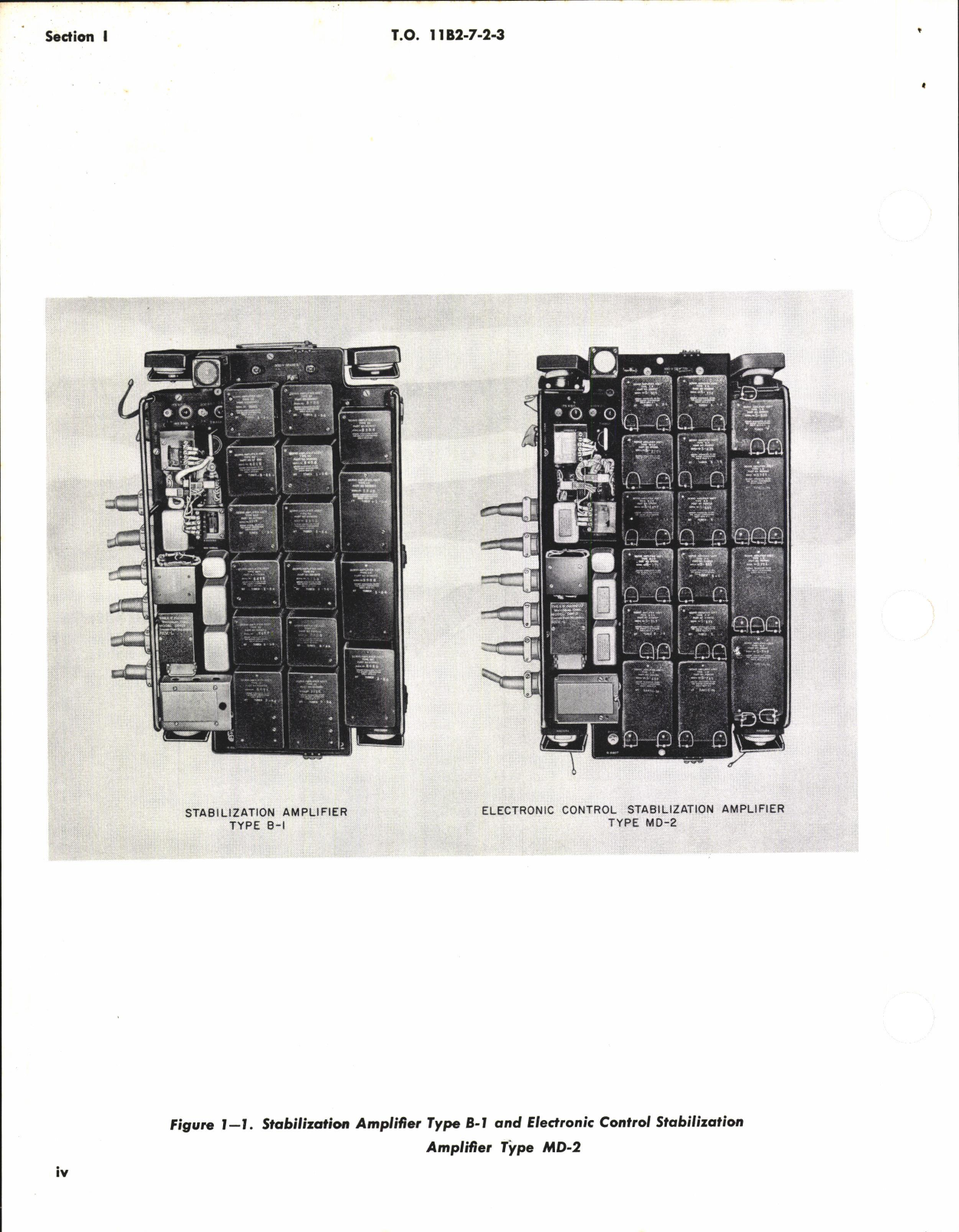 Sample page 6 from AirCorps Library document: Overhaul Instructions for Stabilization Amplifier Type B-1 and Electronic Control Stabilization Amplifier Type MD-2