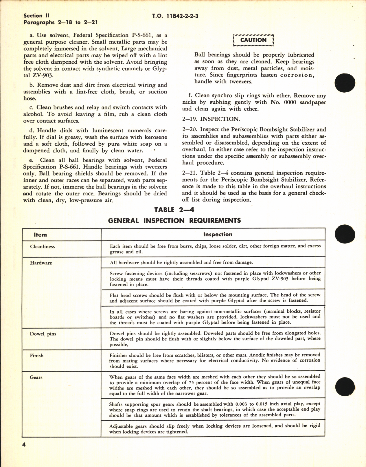 Sample page 6 from AirCorps Library document: Overhaul Instructions for Periscopic Bombsight Stabilizer Type B-1