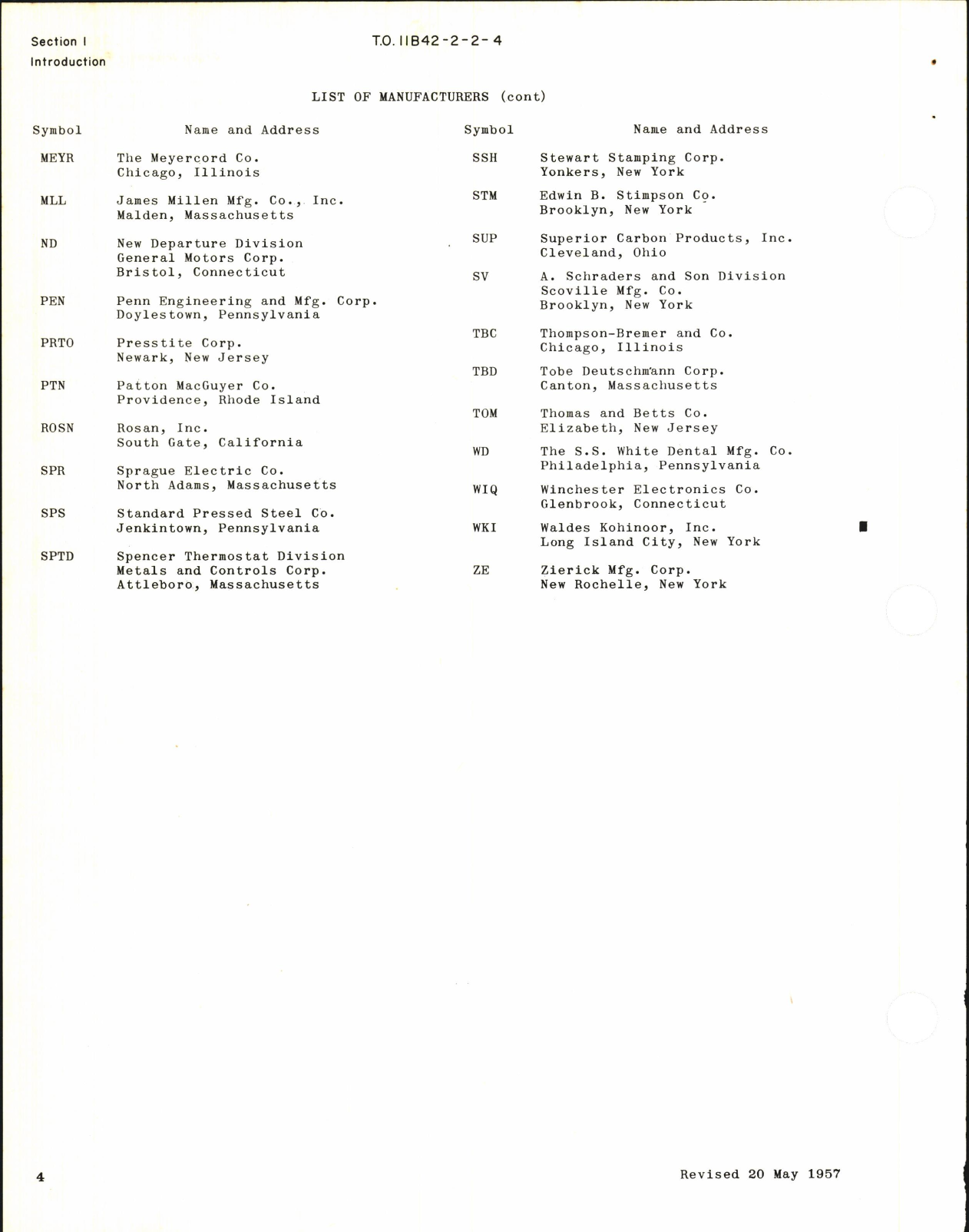 Sample page 6 from AirCorps Library document: Illustrated Parts Breakdown for Periscopic Bombsight Stabilizer Type B-1 Part No. 667126