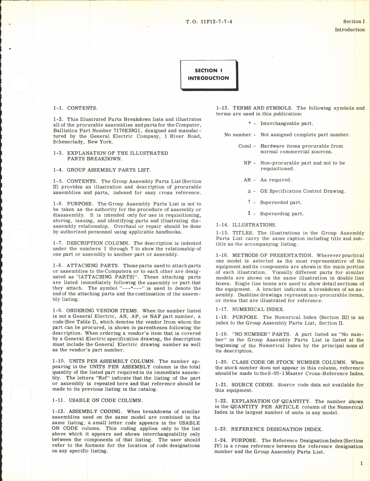 Sample page 5 from AirCorps Library document: Illustrated Parts Breakdown for Ballistics Computer Part No. 7176E28G1 and Computer Installation Kit 129L686G1