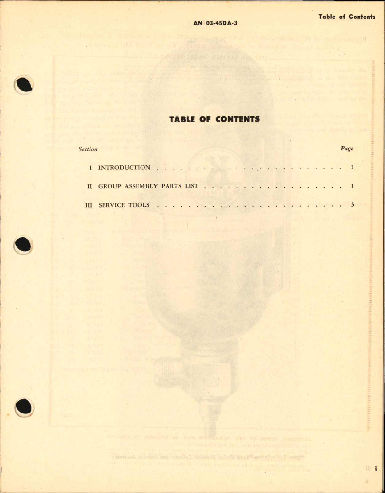 Sample page 3 from AirCorps Library document: Parts Catalog for Methyl Bromide Fire Extinguisher