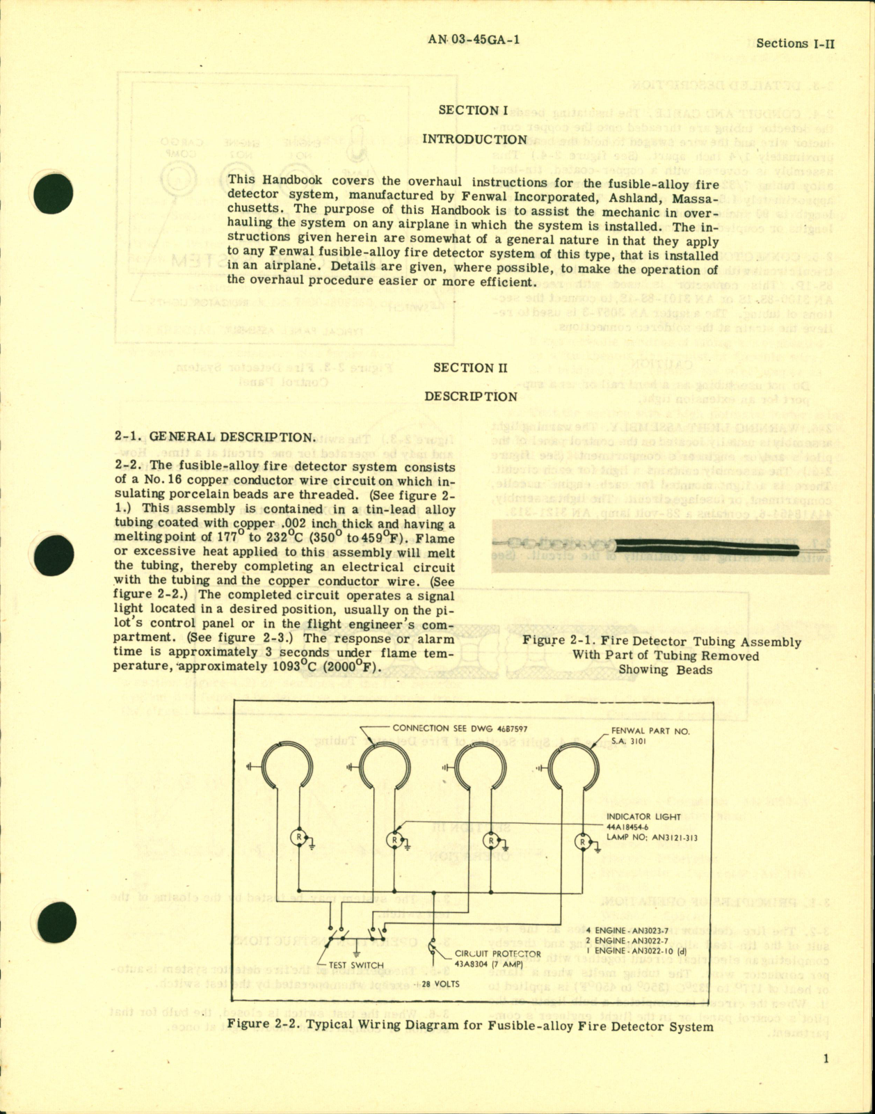 Sample page 4 from AirCorps Library document: Overhaul Instructions for Fusible Alloy Fire Detector System