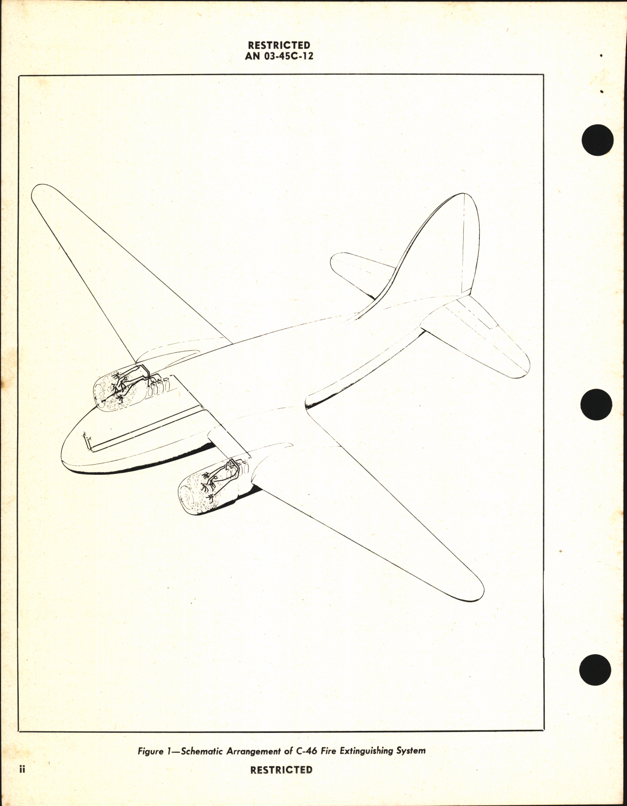 Sample page 4 from AirCorps Library document: Handbook of Instructions with Parts Catalog for Type C-46 Fire Extinguisher System