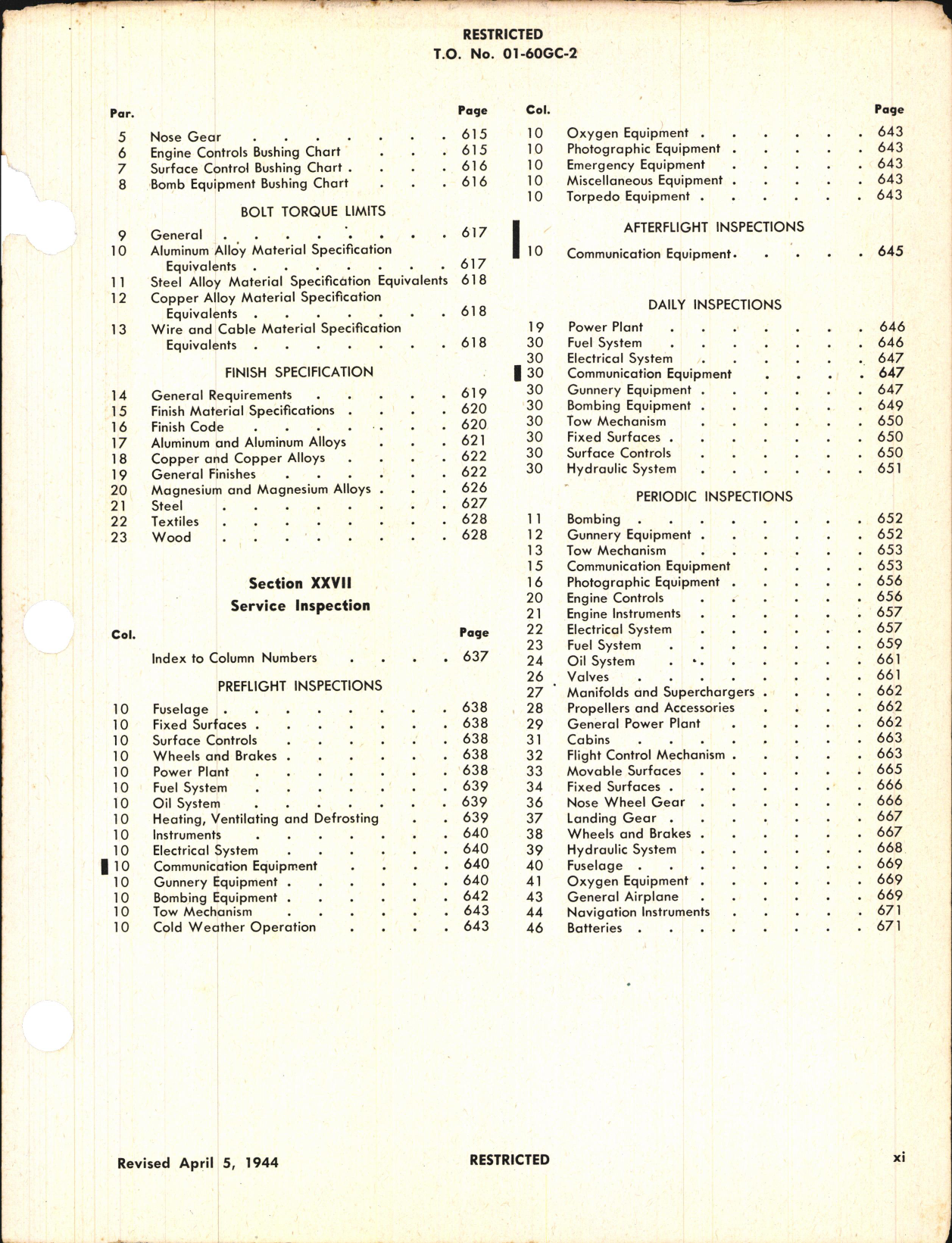 Sample page 15 from AirCorps Library document: Erection and Maintenance Instructions for B-25G and PBJ-1G Airplanes