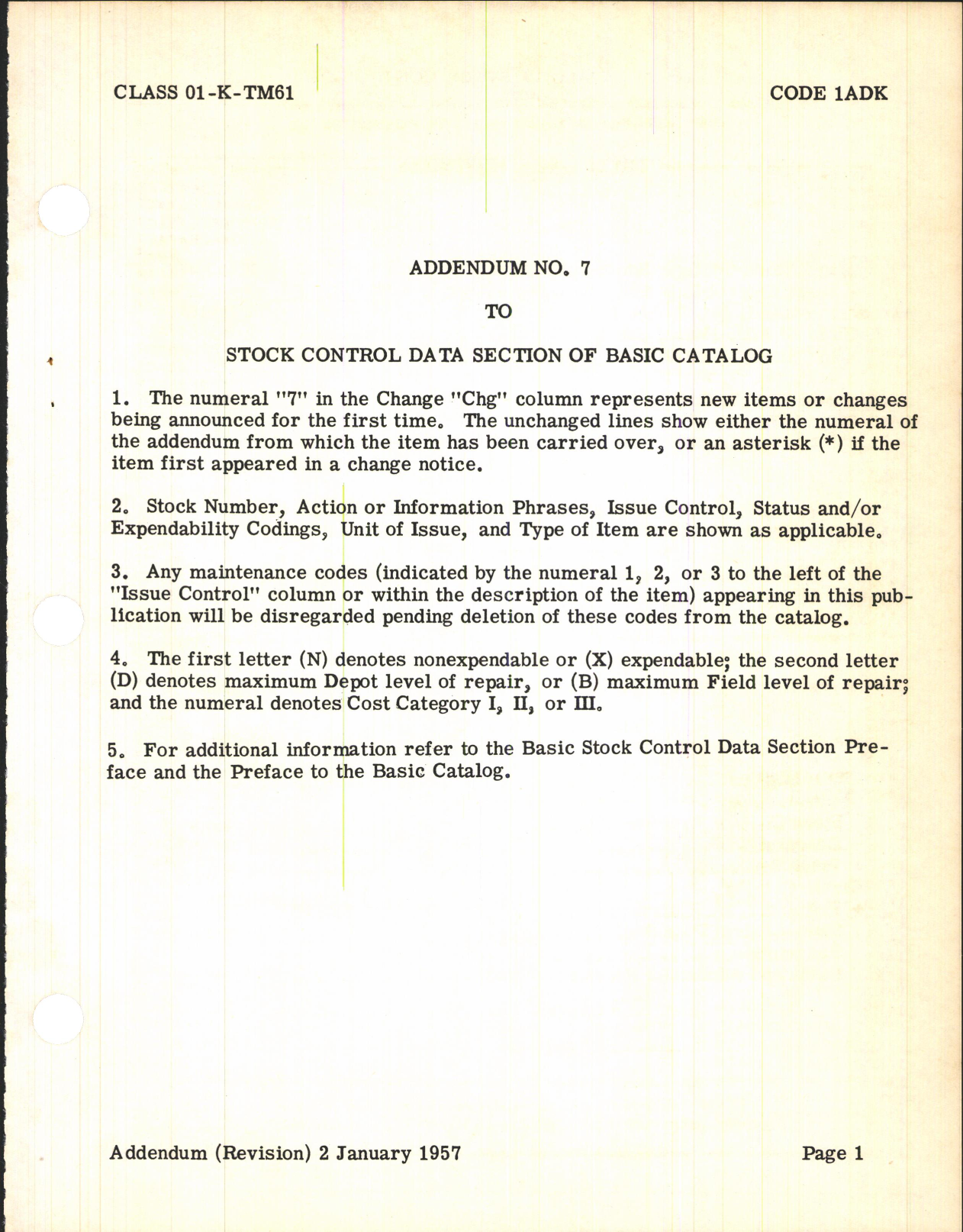 Sample page 3 from AirCorps Library document: Supply Catalog Parts for Martin TM-61 Guided Missile