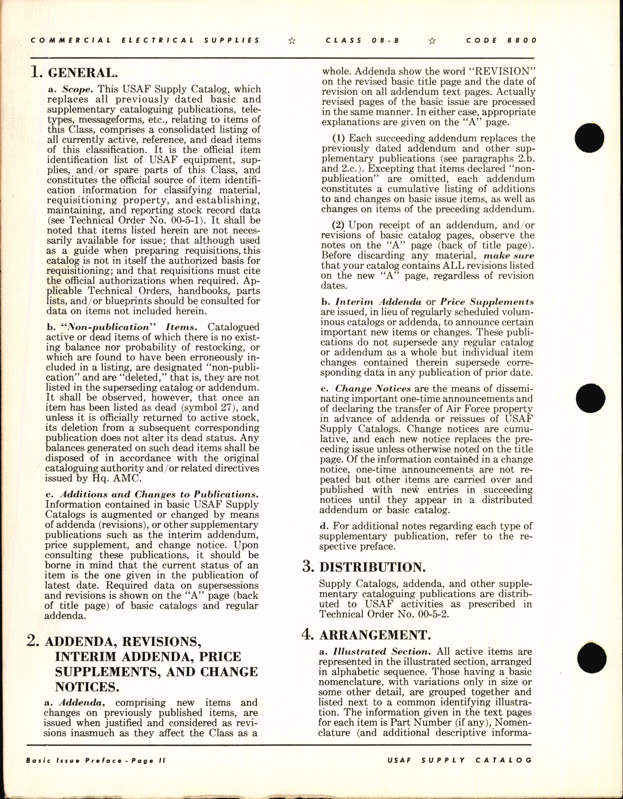 Sample page 4 from AirCorps Library document: Supply Catalog for Commercial Electrical Supplies