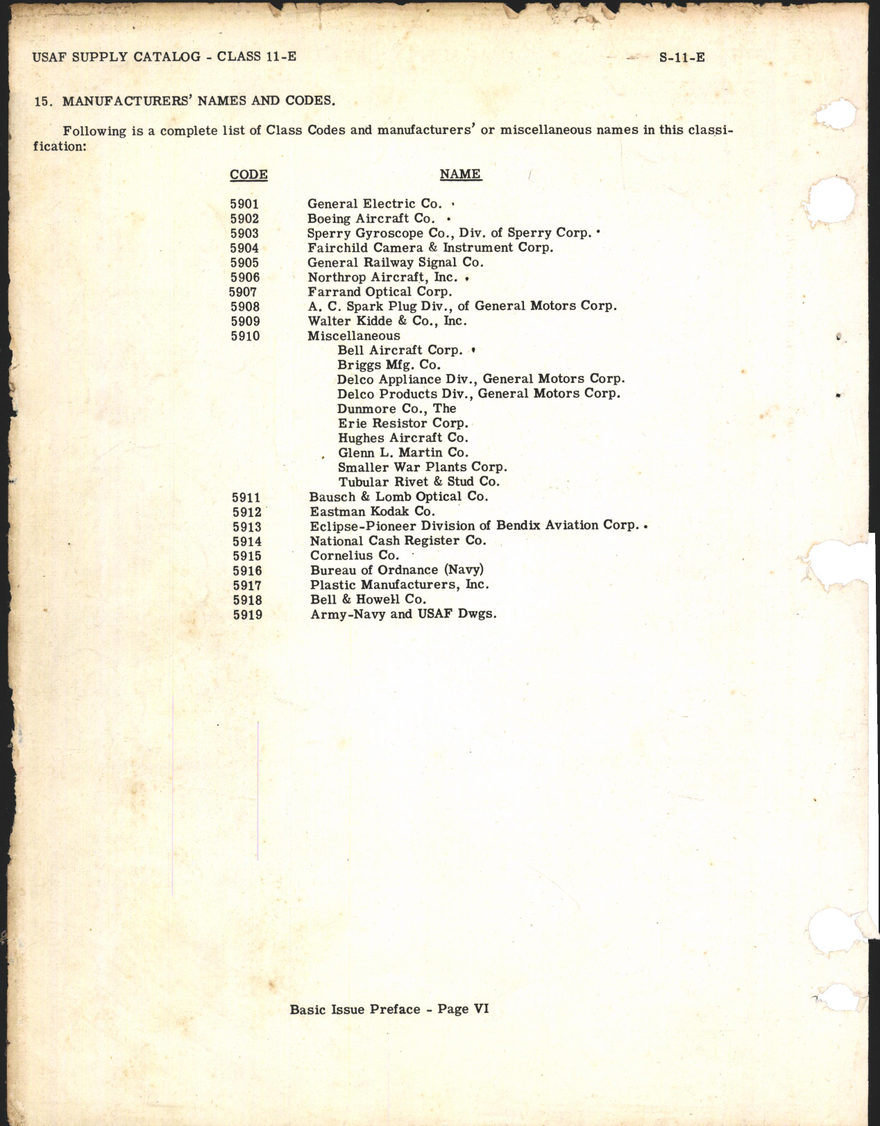 Sample page 4 from AirCorps Library document: Supply Catalog for Remote Controlled Turrets and Related Parts