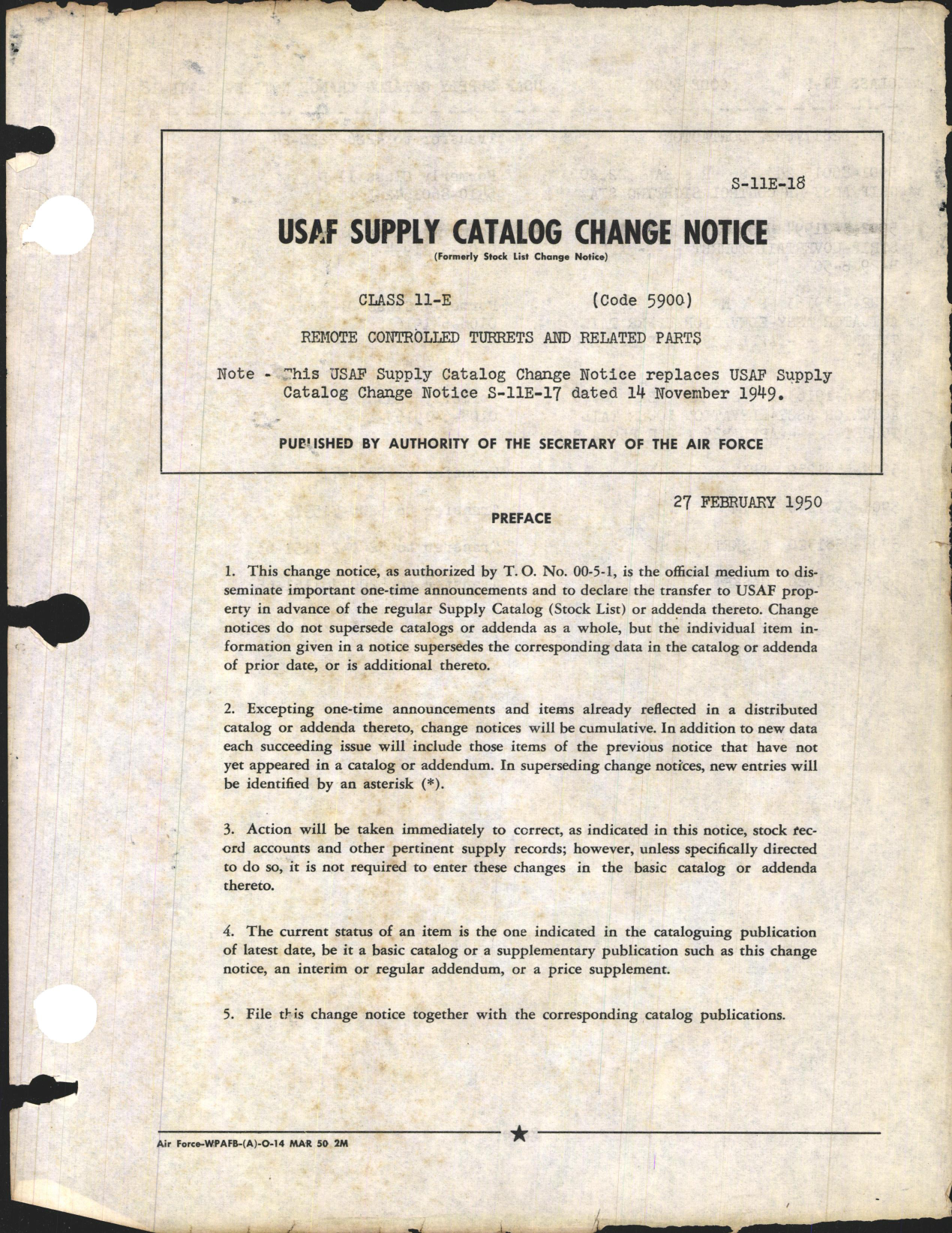 Sample page 5 from AirCorps Library document: Supply Catalog for Remote Controlled Turrets and Related Parts