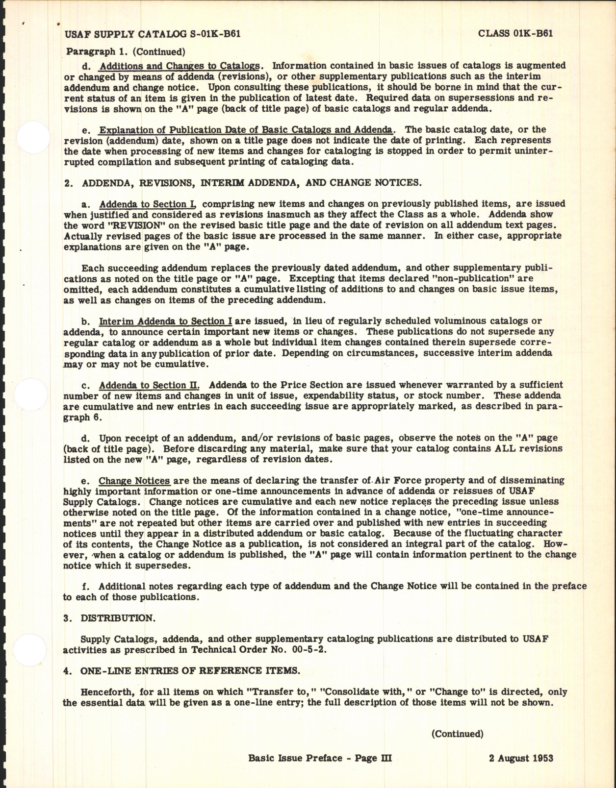 Sample page 5 from AirCorps Library document: Supply Catalog Parts for Martin B-61 Aircraft