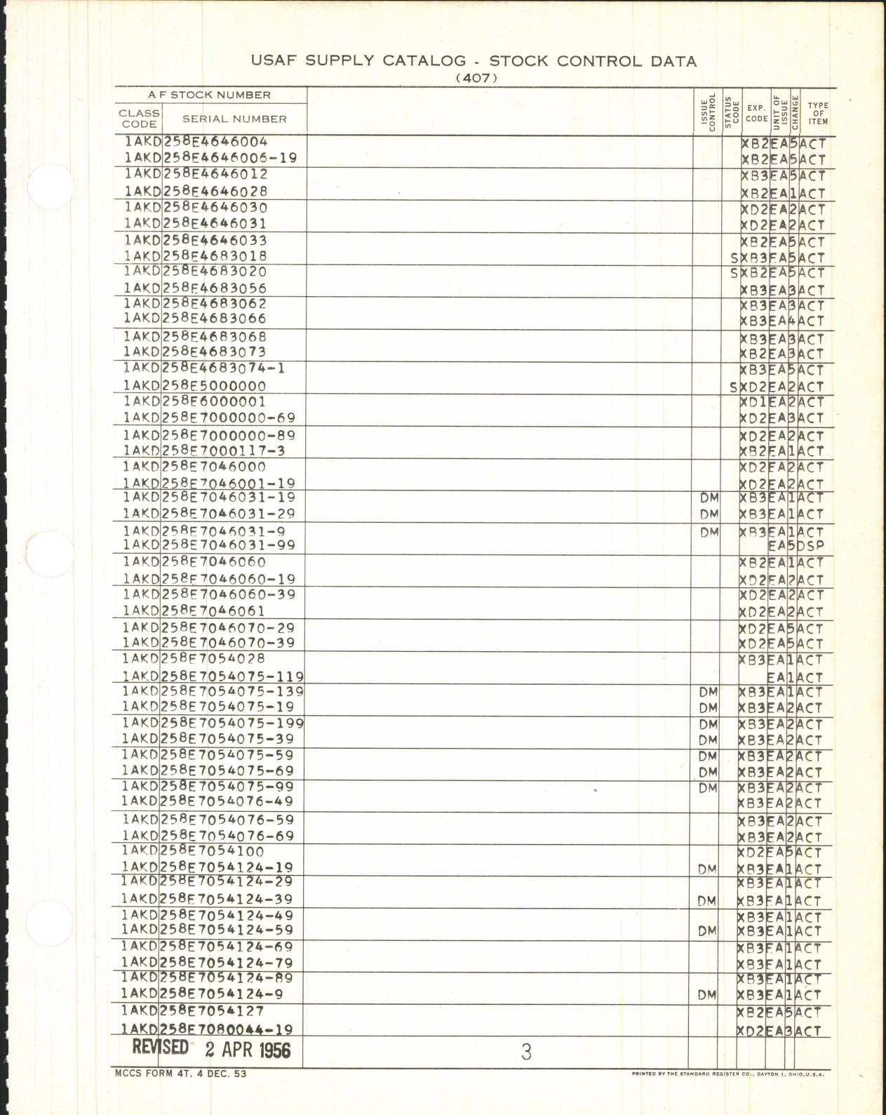 Sample page 5 from AirCorps Library document: Supply Catalog Parts for Martin TM-61 Guided Missile