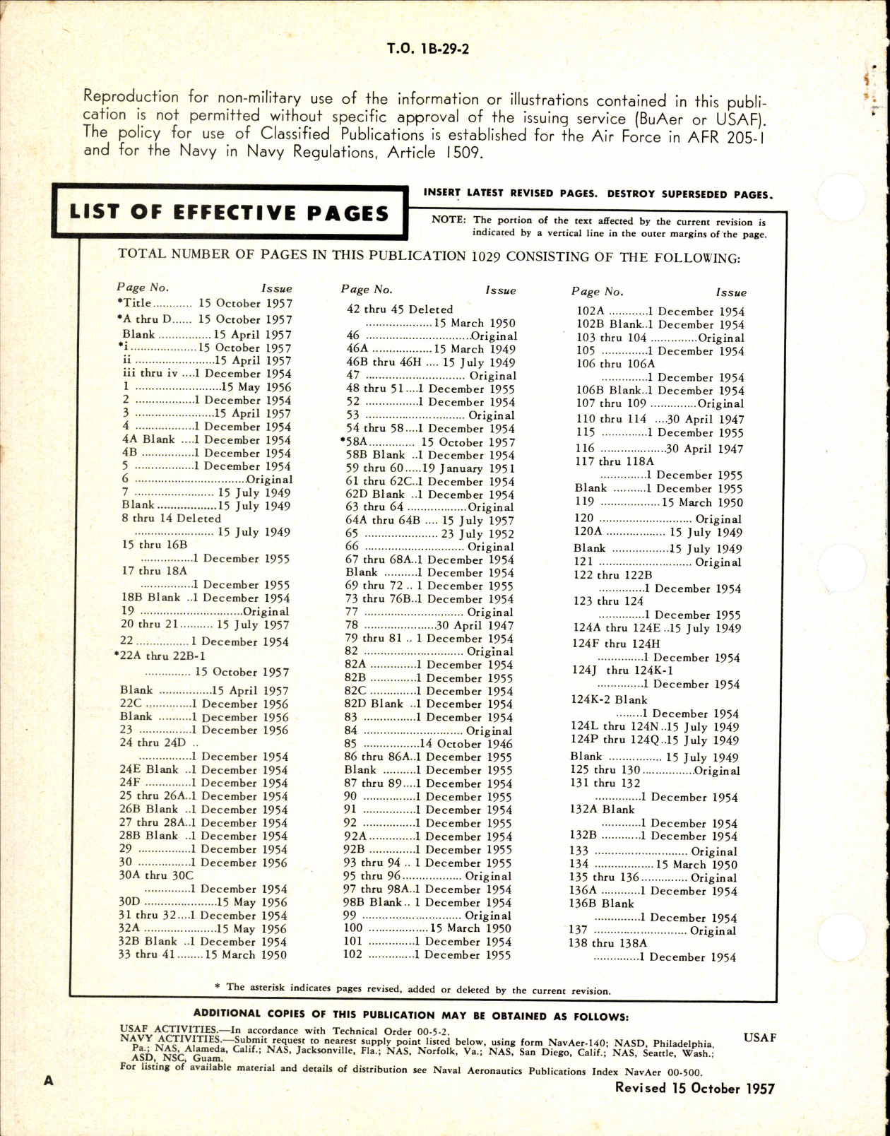 Sample page 2 from AirCorps Library document: Maintenance Instructions for B-29, B-29A, & TB-29 Aircraft