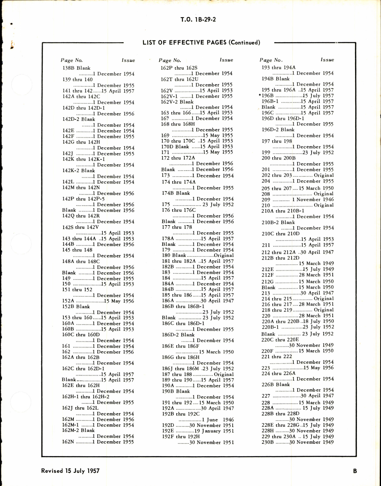 Sample page 3 from AirCorps Library document: Maintenance Instructions for B-29, B-29A, & TB-29 Aircraft