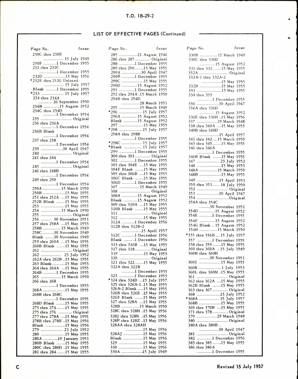 Sample page 4 from AirCorps Library document: Maintenance Instructions for B-29, B-29A, & TB-29 Aircraft