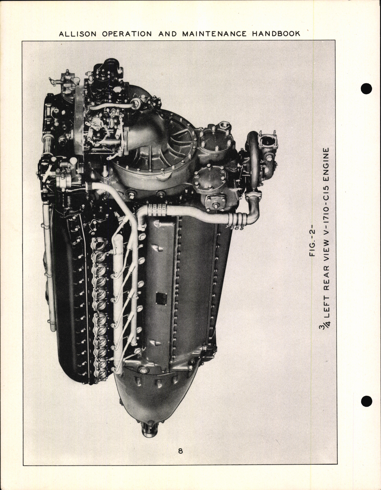 Sample page 12 from AirCorps Library document: Commercial Operation and Maintenance Handbook for Allison Model V-1710-C15 
