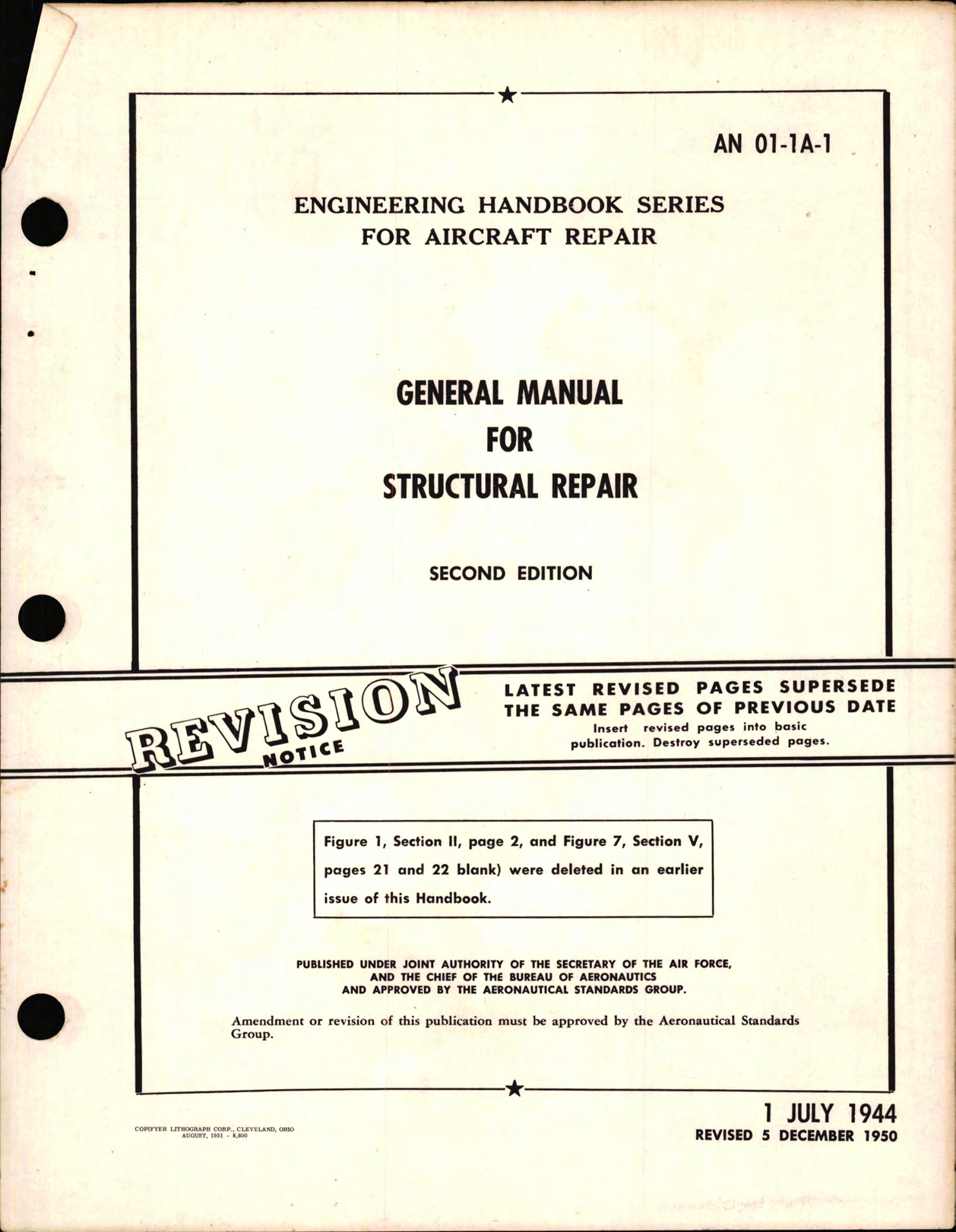 Sample page 1 from AirCorps Library document: General Manual for Structural Repair, Second Edition