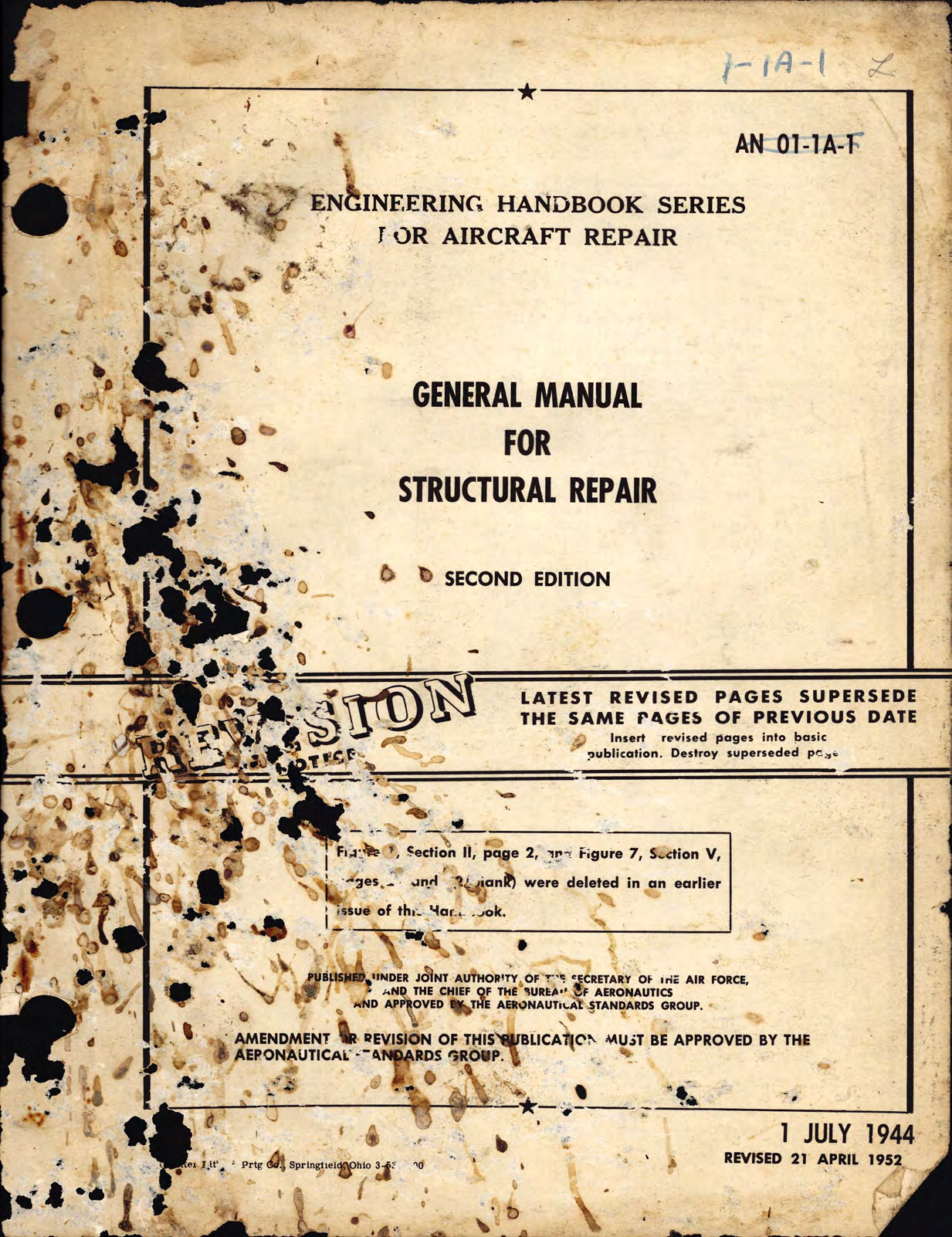 Sample page 1 from AirCorps Library document: General Manual for Structural Repair, Second Edition