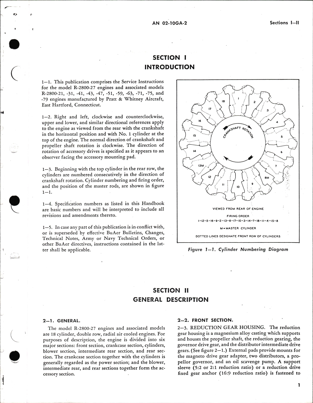 Sample page 7 from AirCorps Library document: Service Instructions for R-2800-21, -27, -31, -41, -43, -47, -51, -59, -63, -71, -75, and -79