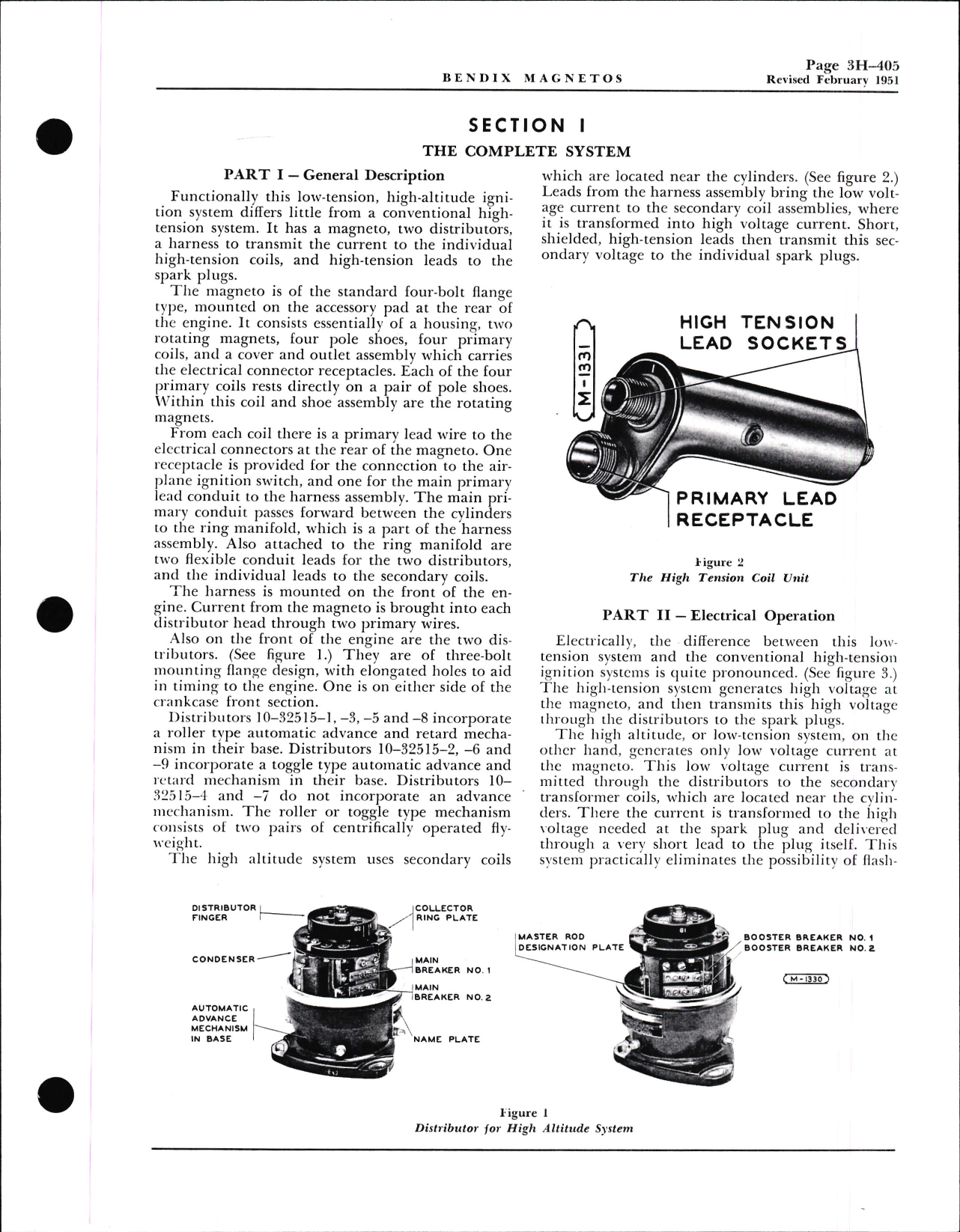 Sample page 5 from AirCorps Library document: Overhaul Instructions for Bendix Low Tension - High Altitude Ignition for Wright R-3350
