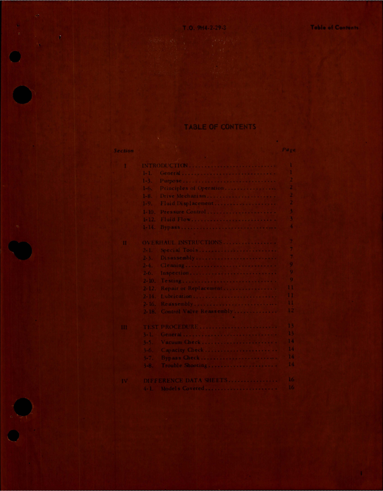 Sample page 5 from AirCorps Library document: Overhaul Instructions for Stratopower Hydraulic Pump - Model 67VL300-1 