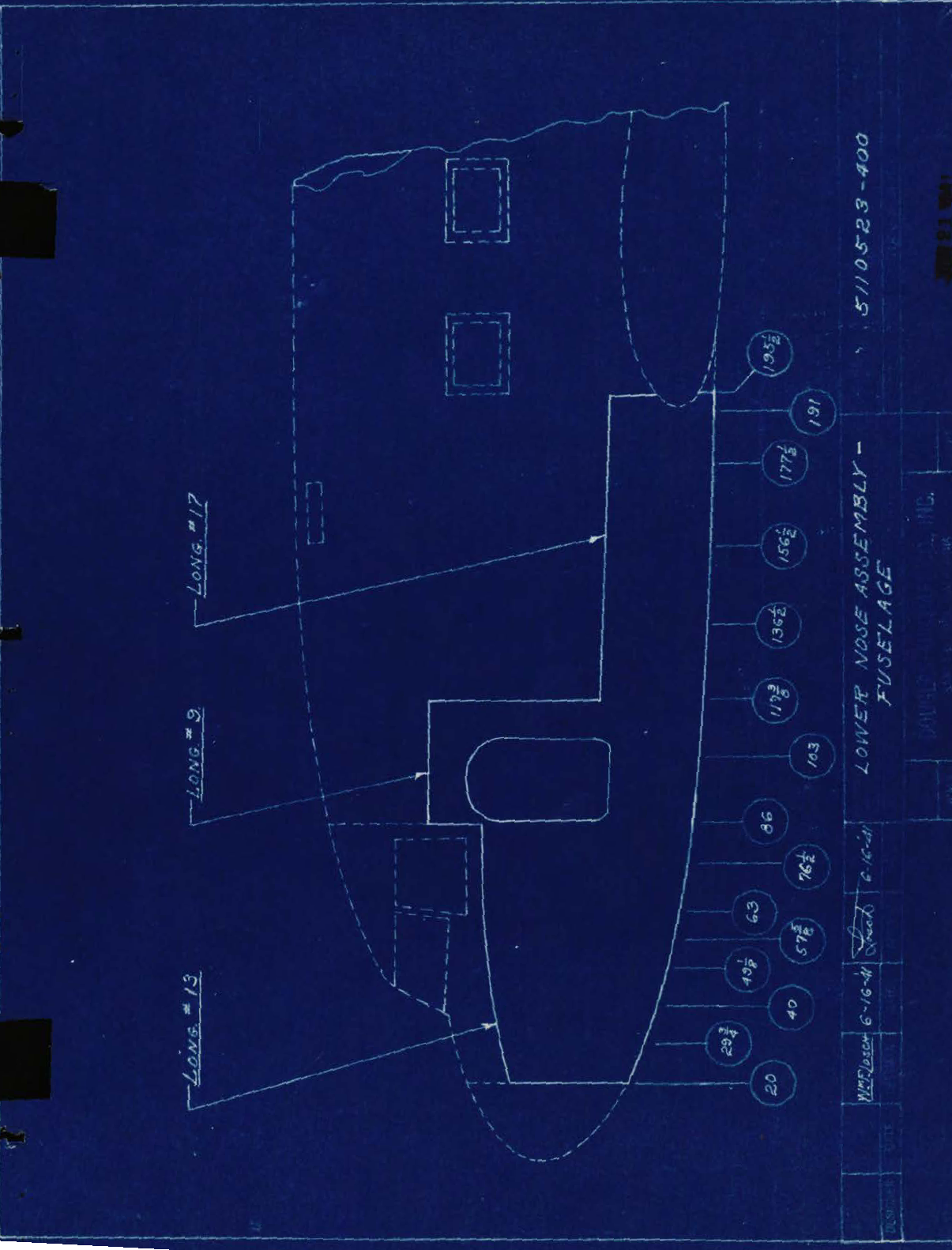 Sample page 26 from AirCorps Library document: C-47 Manufacturing Procedure Manual for Lower Nose Assem. - Fuselage Ships AC 4200 & Subs