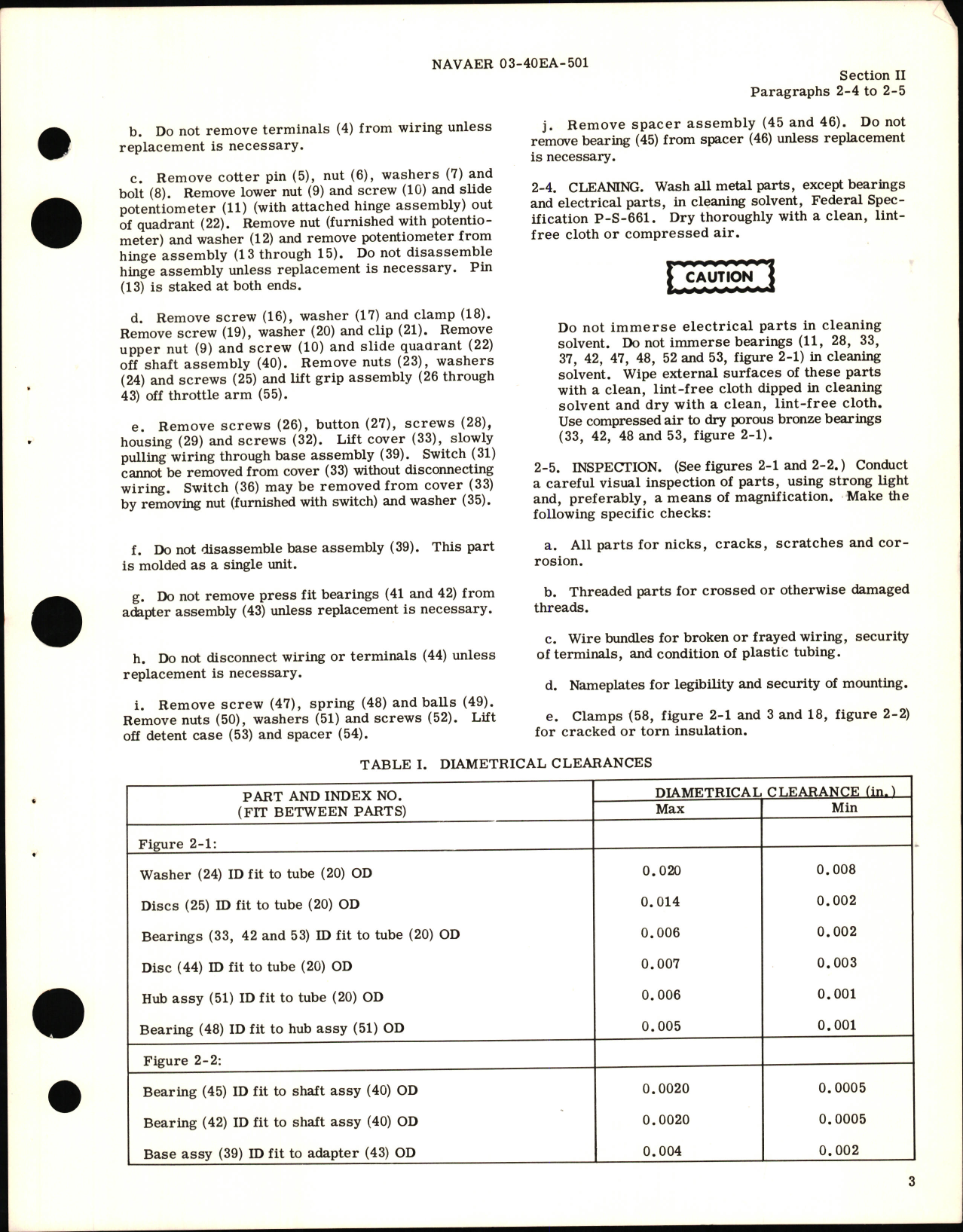 Sample page 7 from AirCorps Library document: Overhaul Instructions for Quadrant Assemblies