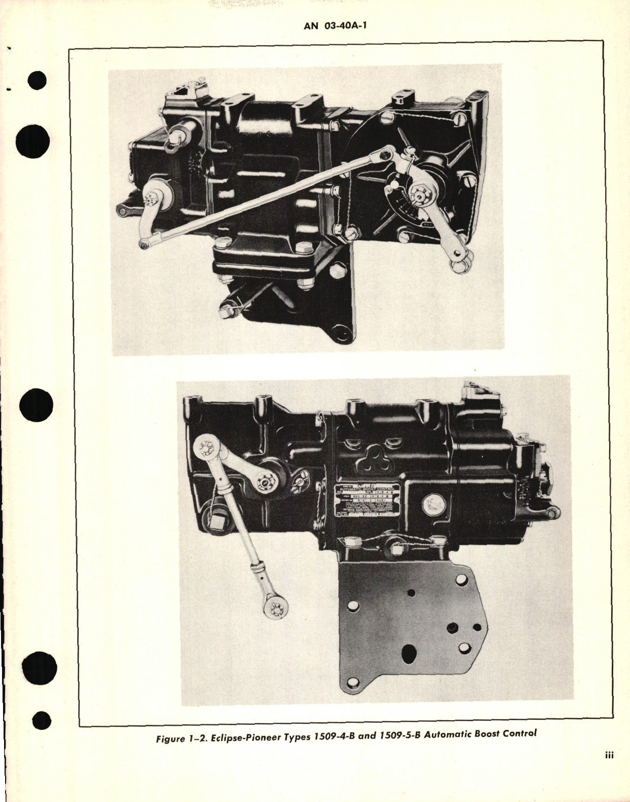 Sample page 5 from AirCorps Library document: Operation and Service Instructions for Automatic Boost Control Types 1509