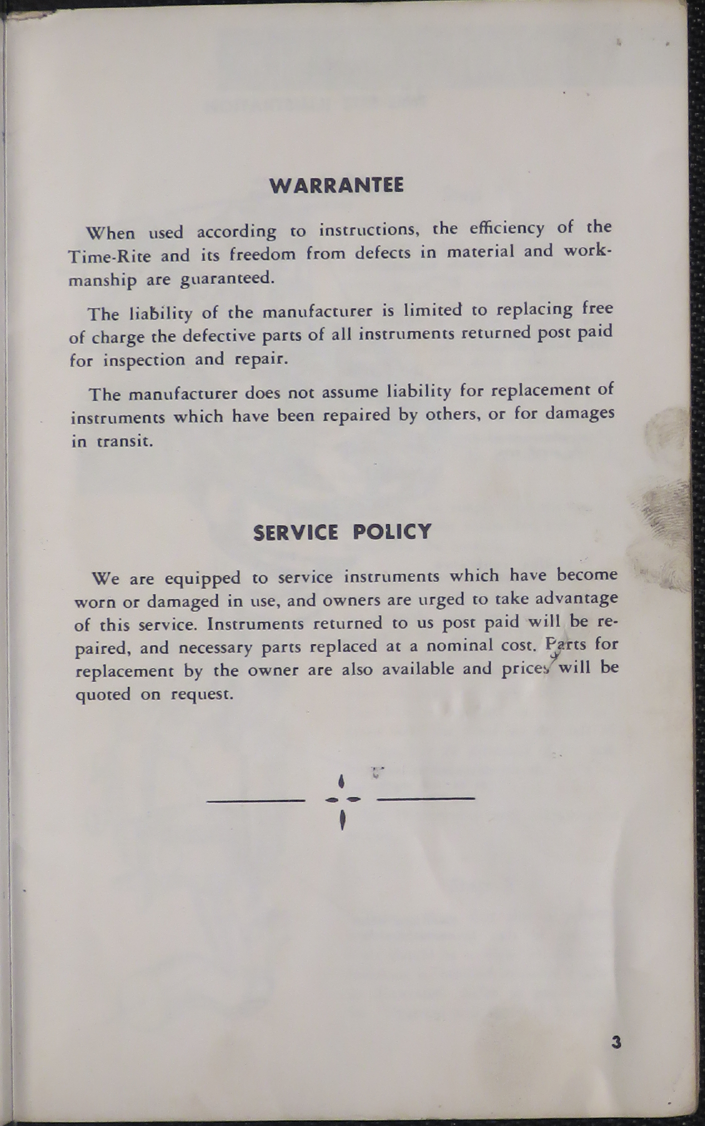 Sample page 5 from AirCorps Library document: Indicator, Piston Position Ignition Timing Instructions