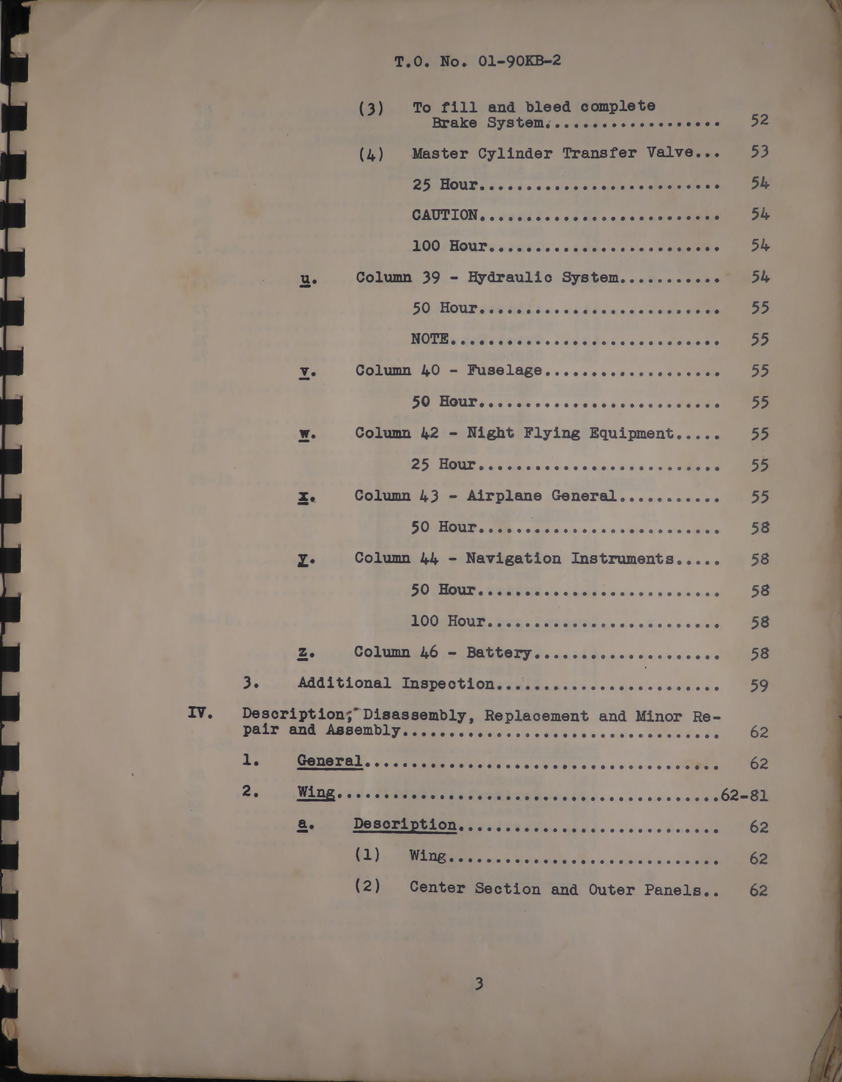 Sample page 7 from AirCorps Library document: Preliminary Handbook of Service Instructions for AT-10