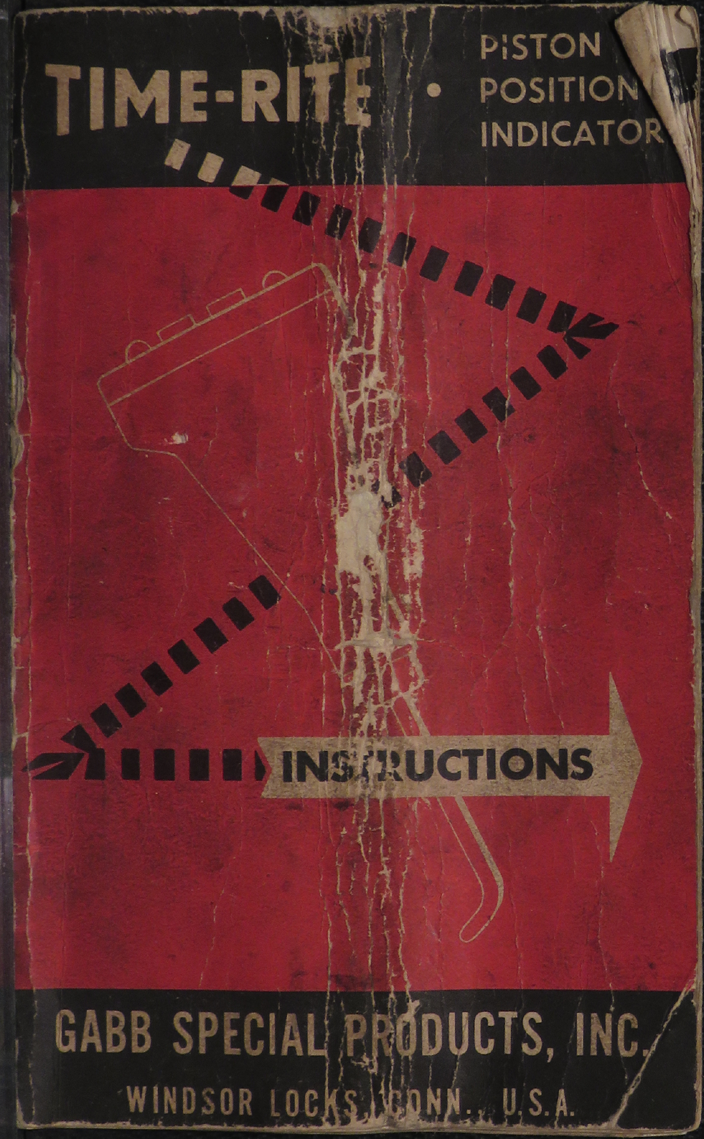 Sample page 1 from AirCorps Library document: Time-Rite Model B, C-14, C-18, and D-18 Piston Position Indicators 