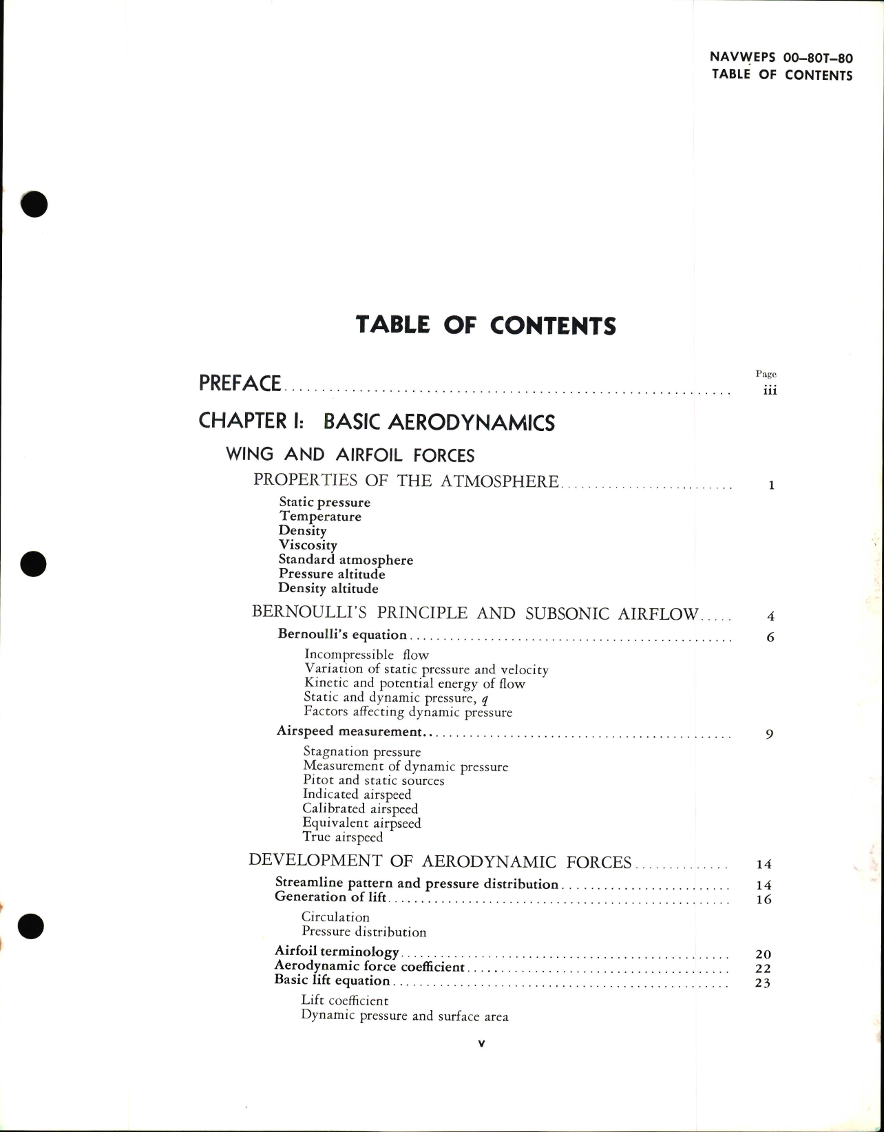 Sample page 5 from AirCorps Library document: Aerodynamics for Naval Aviators