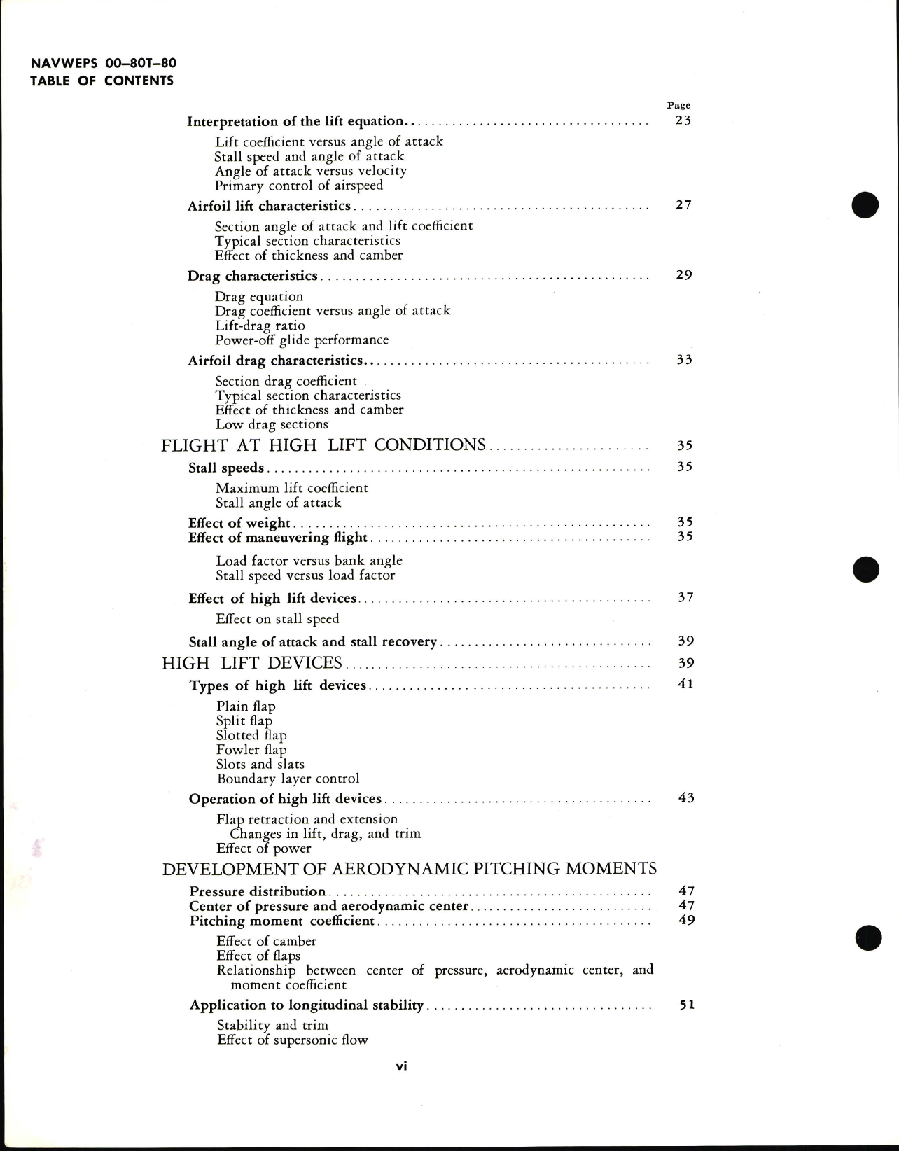 Sample page 6 from AirCorps Library document: Aerodynamics for Naval Aviators